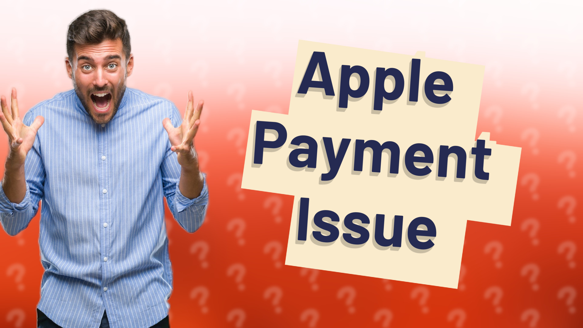 Apple Payment Issue