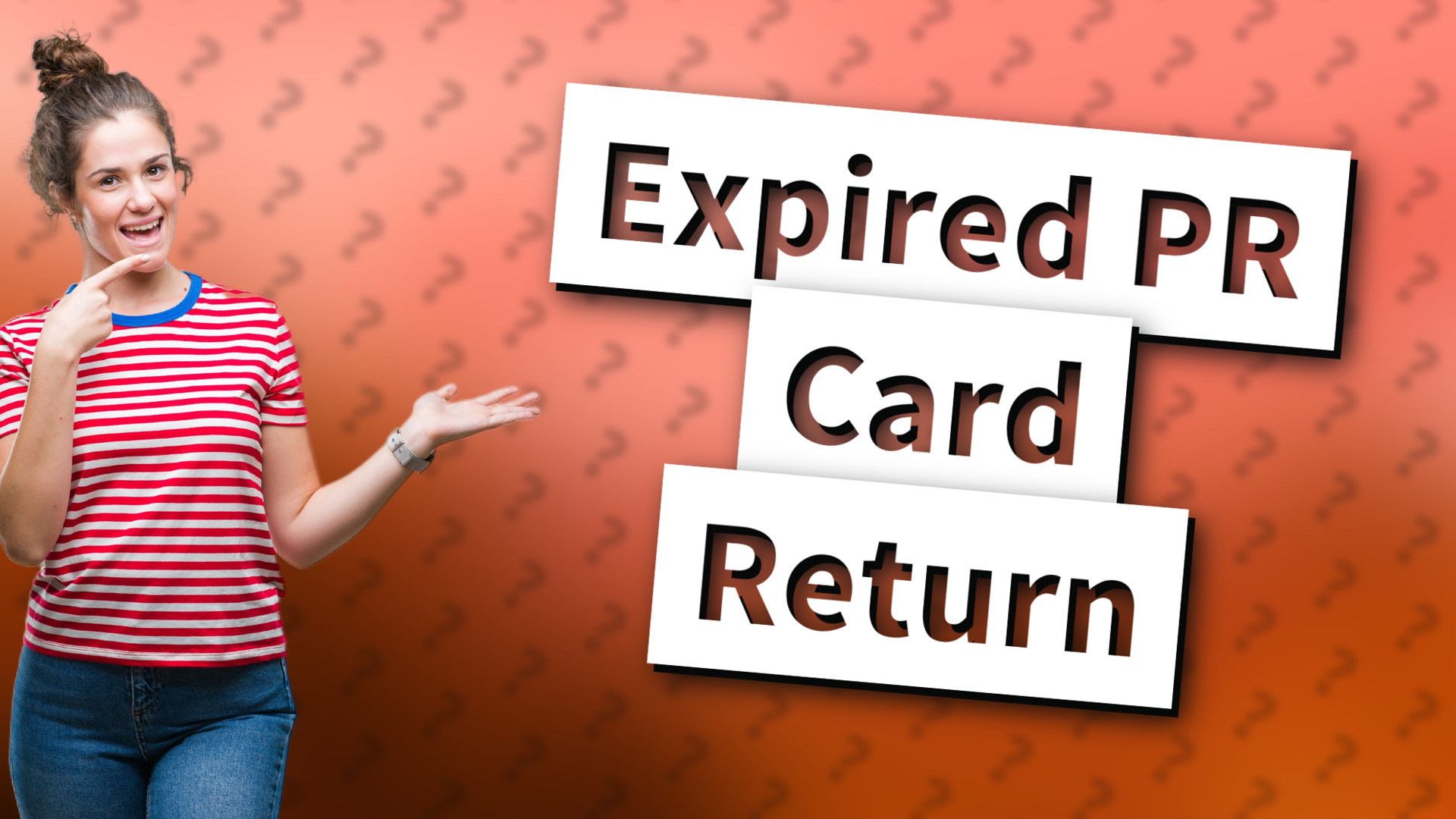 Expired PR Card Return