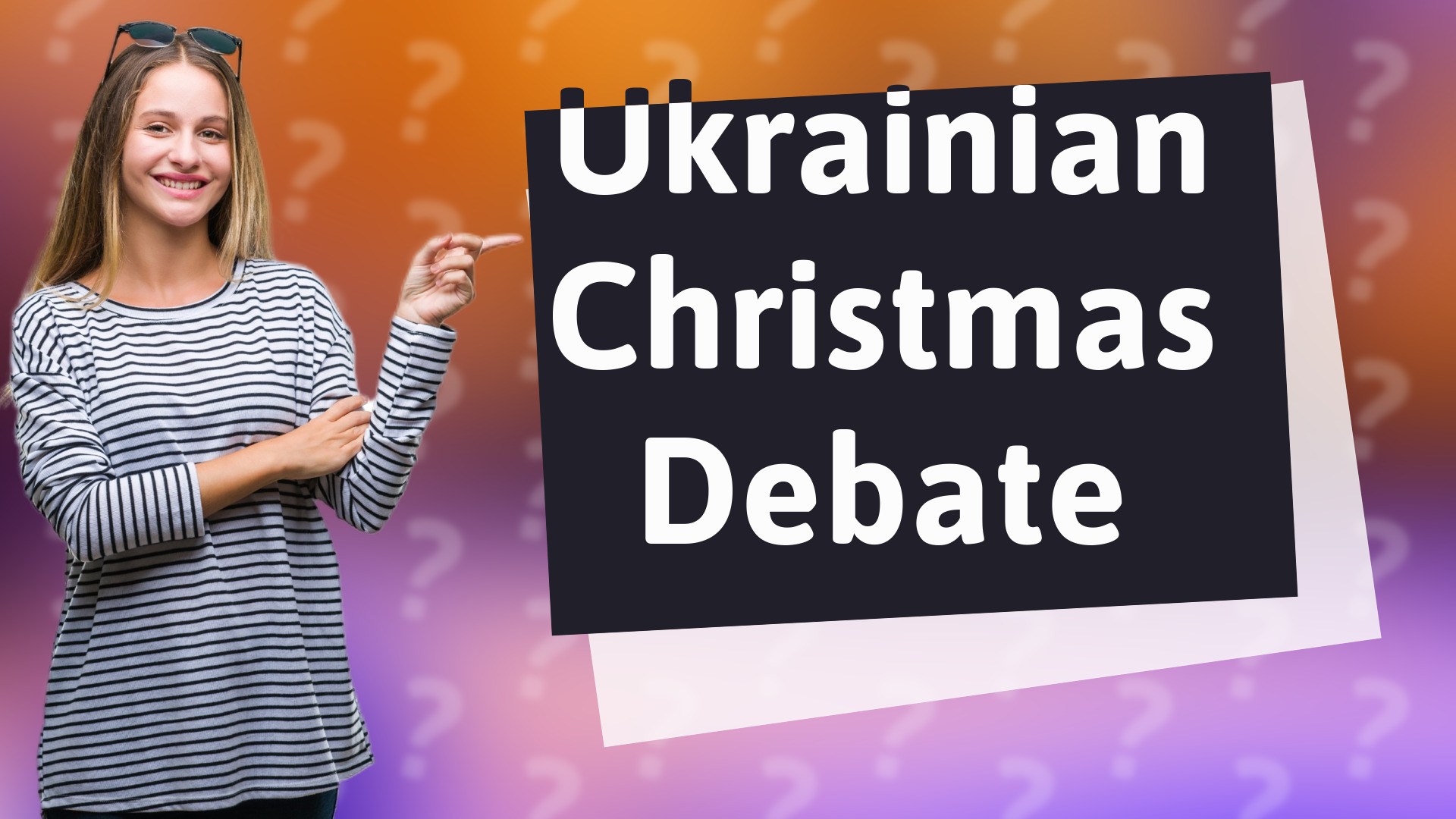 Ukrainian Christmas Debate