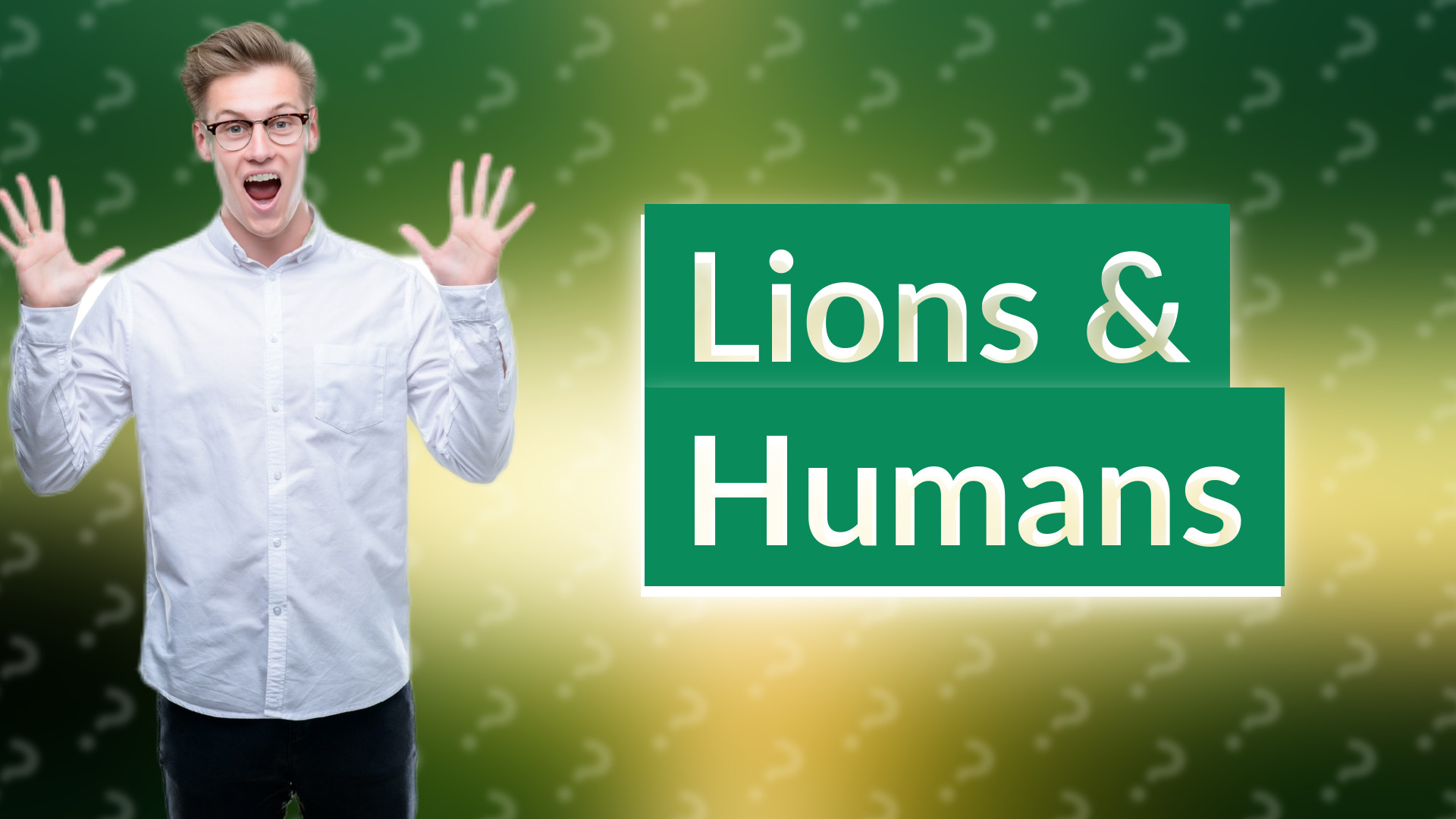 Lions & Humans