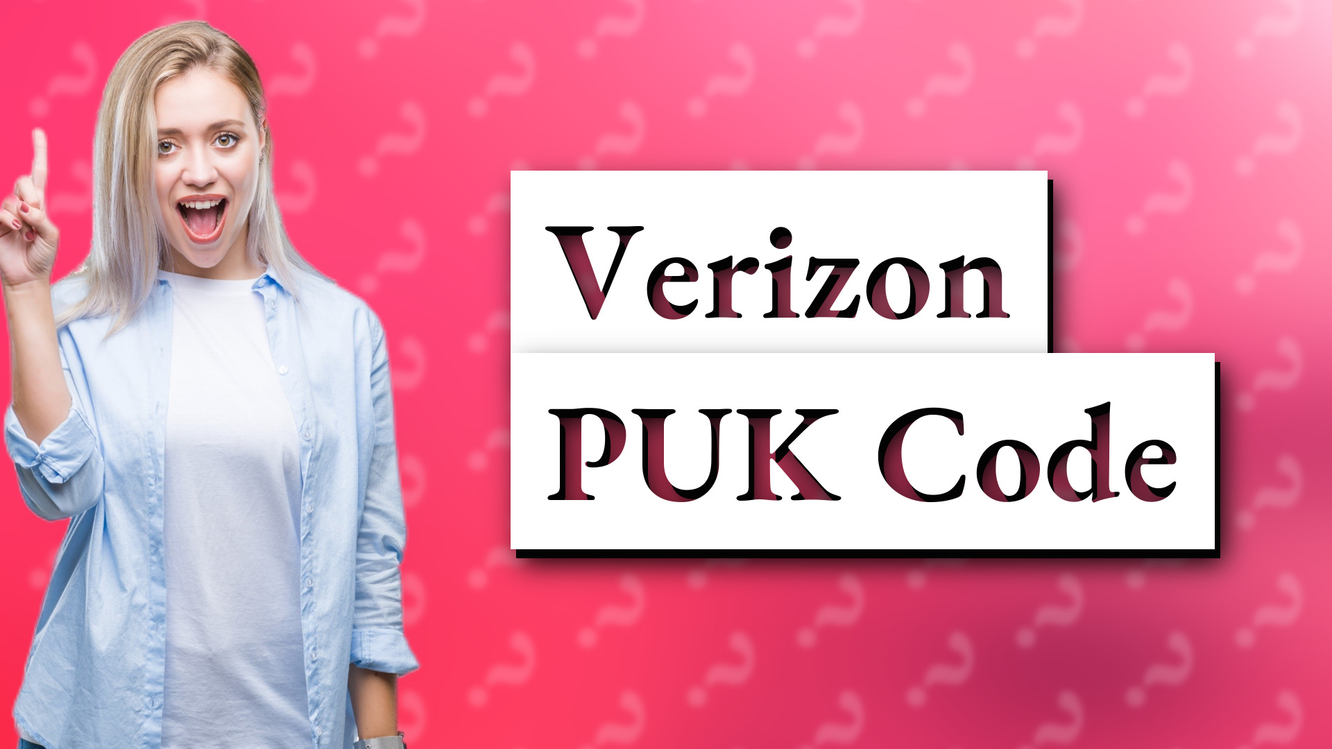Verizon PUK Code