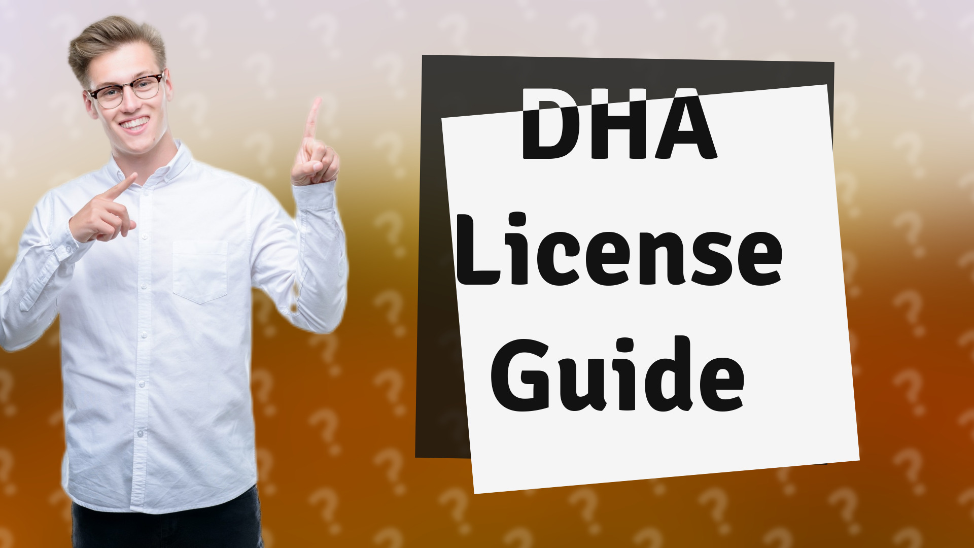 DHA License Guide
