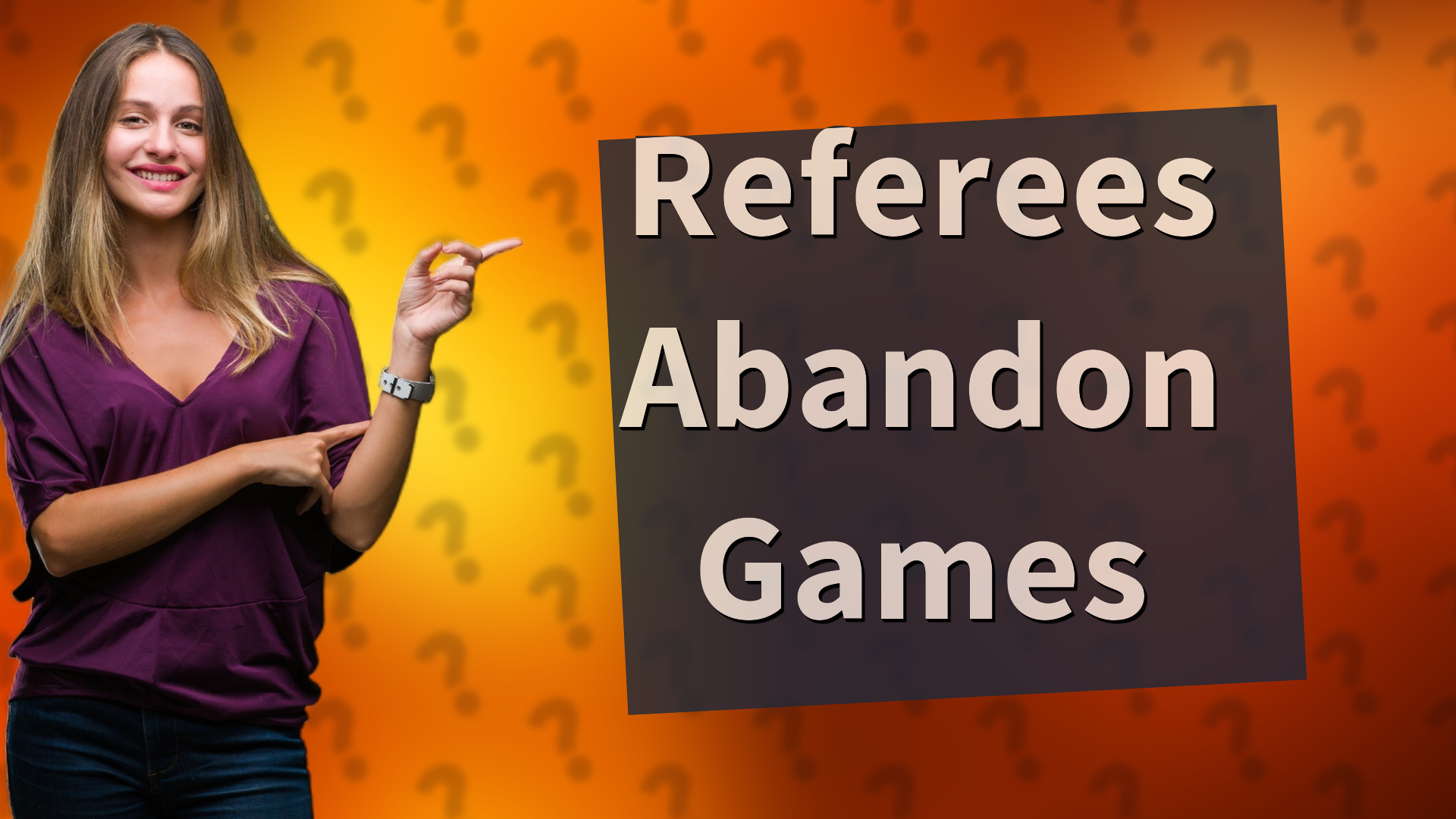 Referees Abandon Games