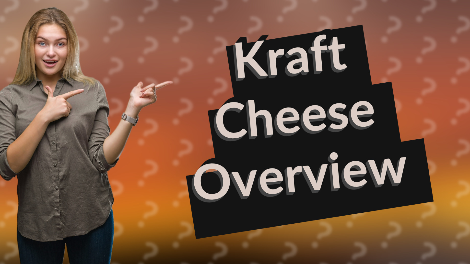 Kraft Cheese Overview