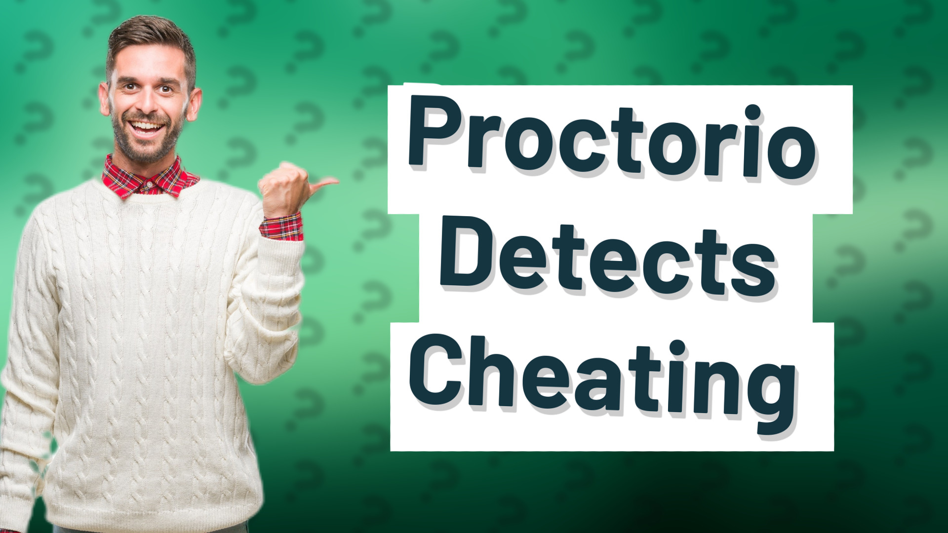 Proctorio Detects Cheating