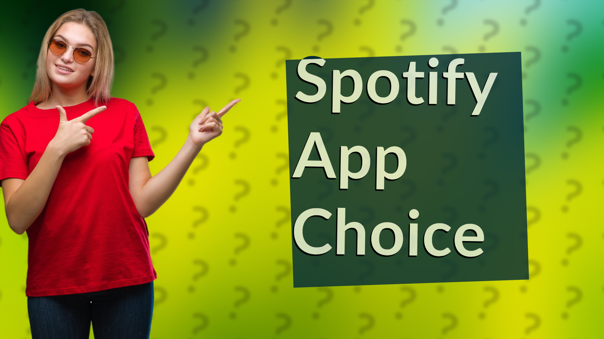 Spotify App Choice