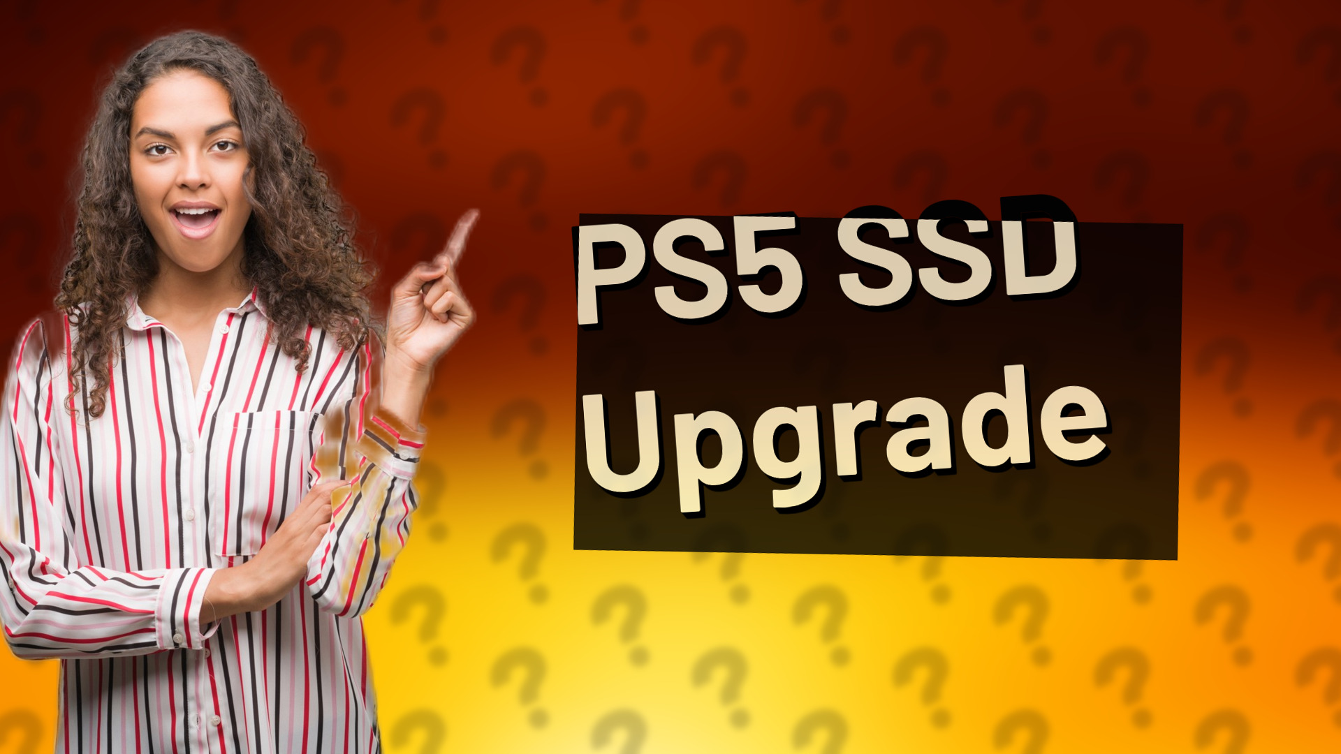 PS5 SSD Upgrade