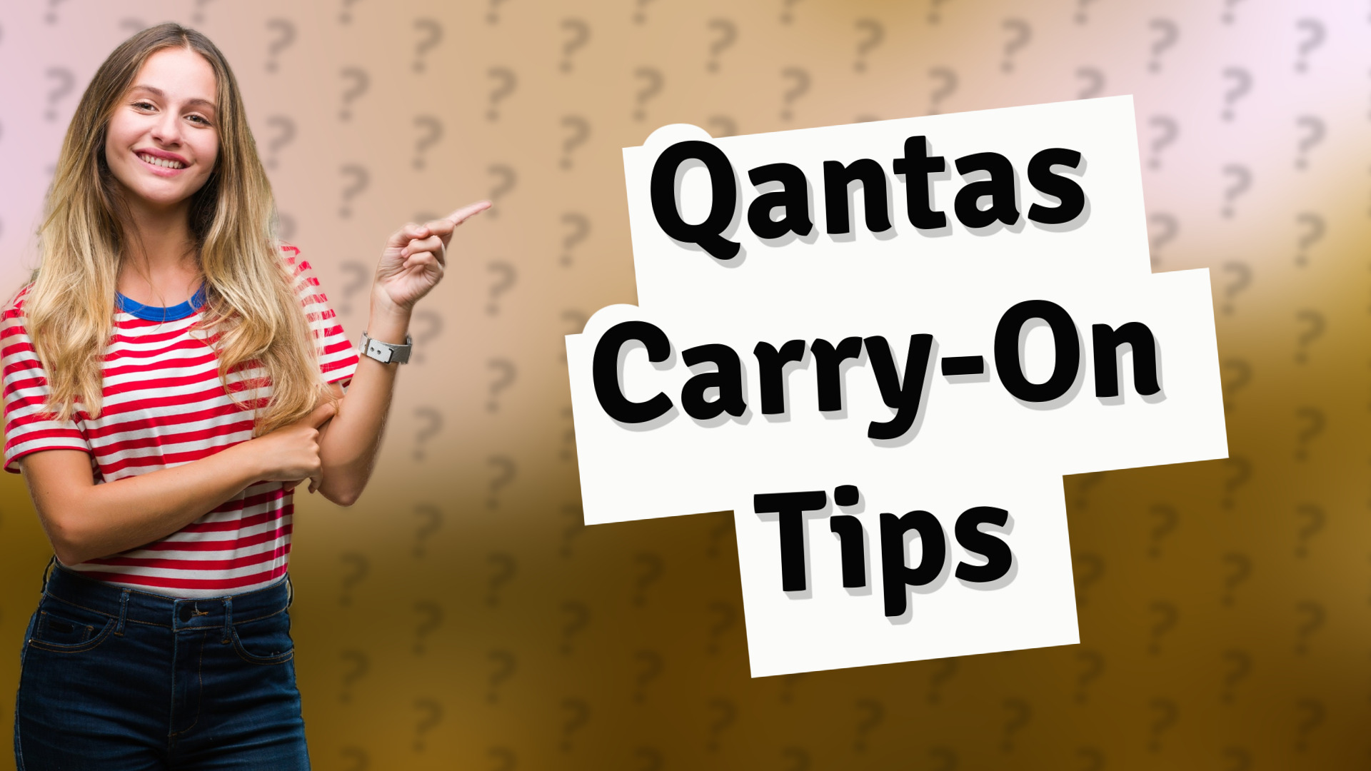 Qantas Carry-On Tips