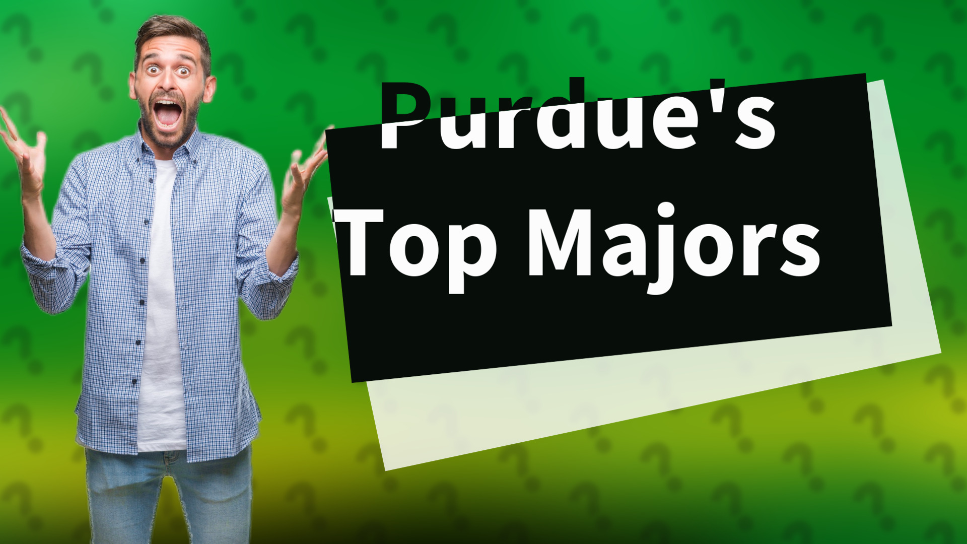 Purdue's Top Majors