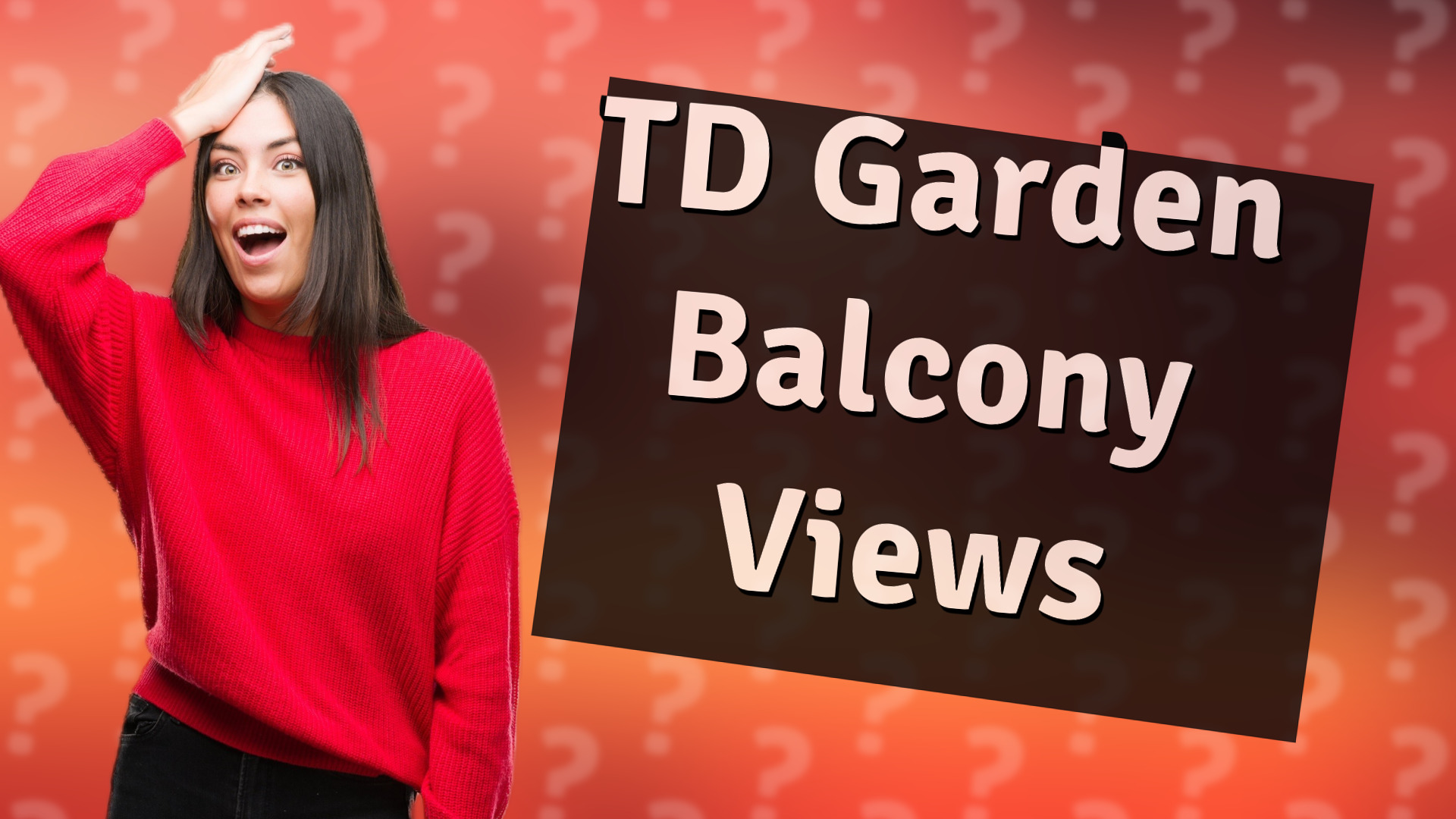 TD Garden Balcony Views
