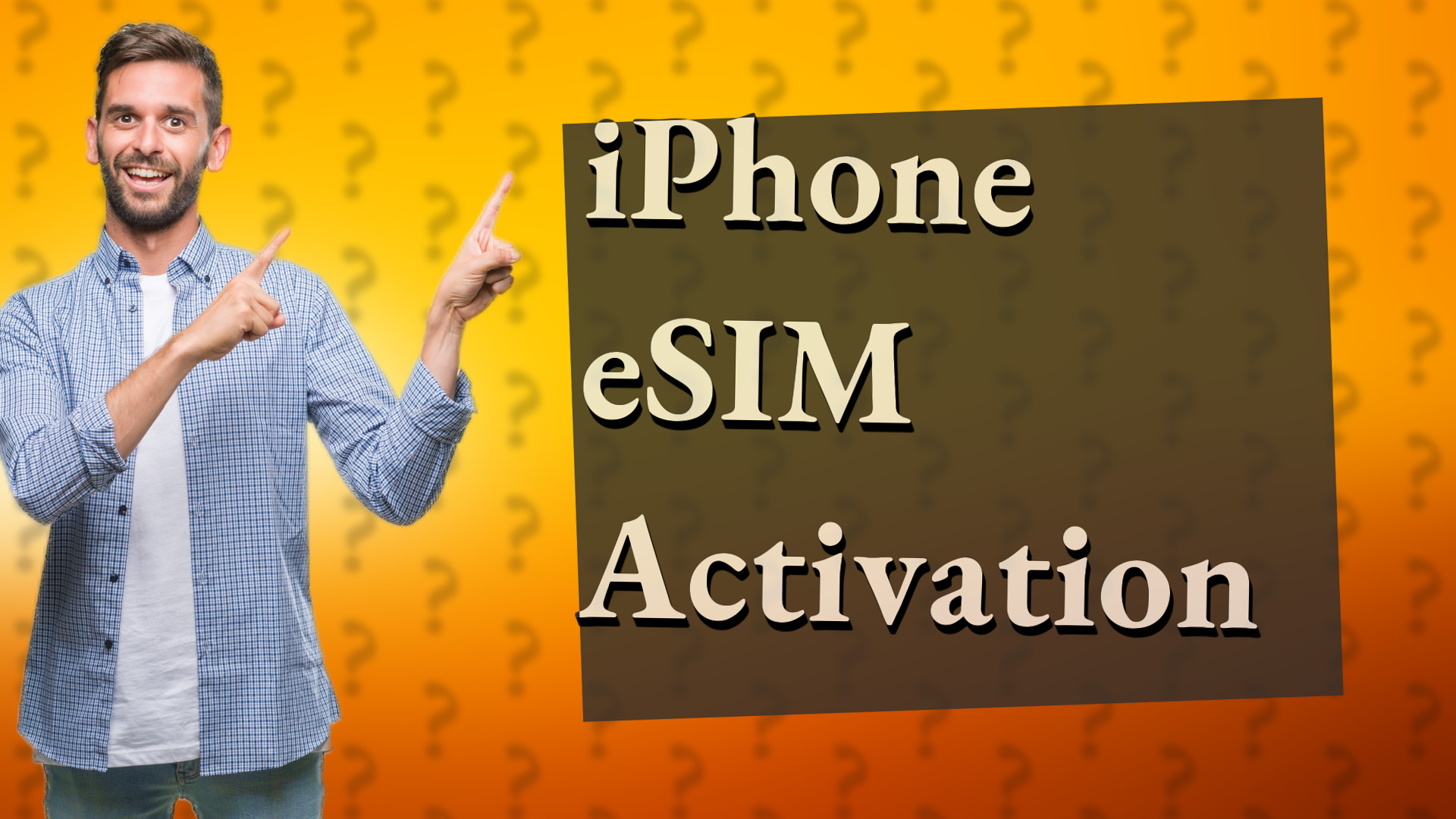 iPhone eSIM Activation