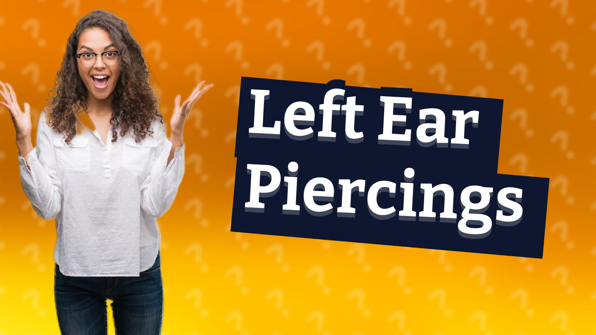 Left Ear Piercings