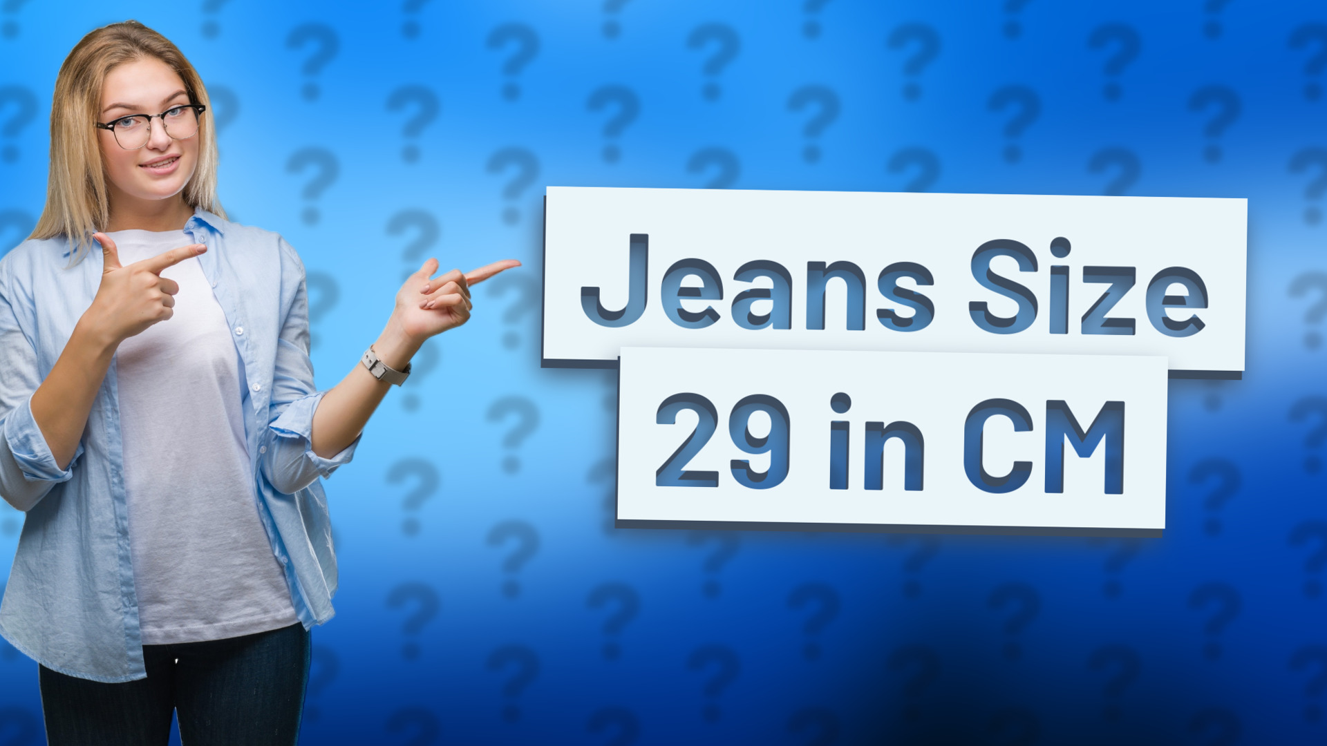 Jeans Size 29 in CM