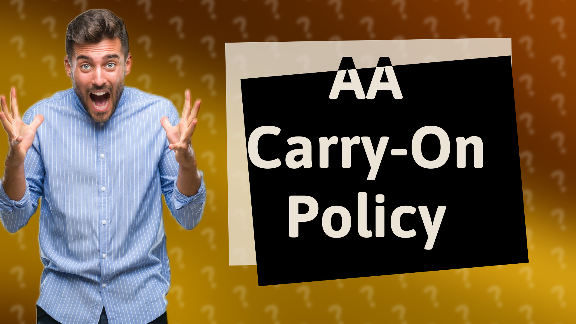 AA Carry-On Policy