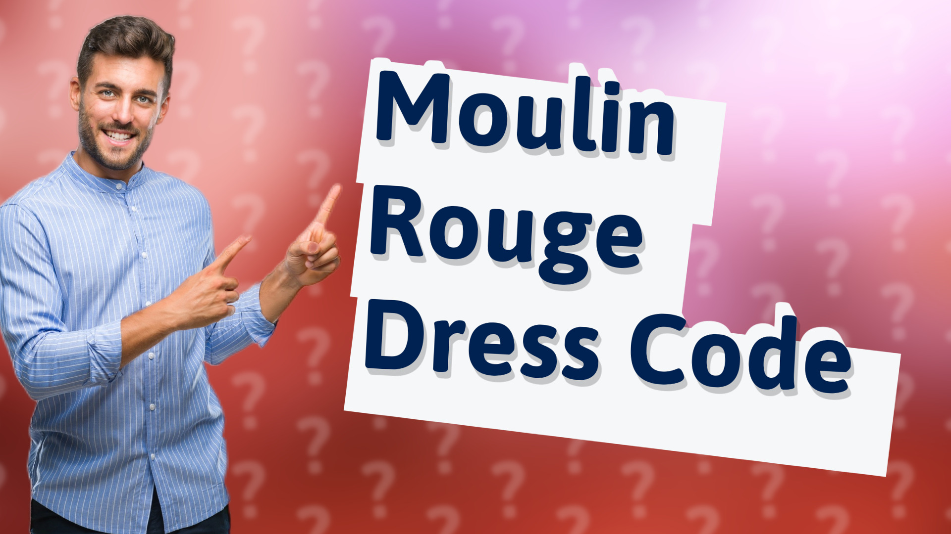 Moulin Rouge Dress Code