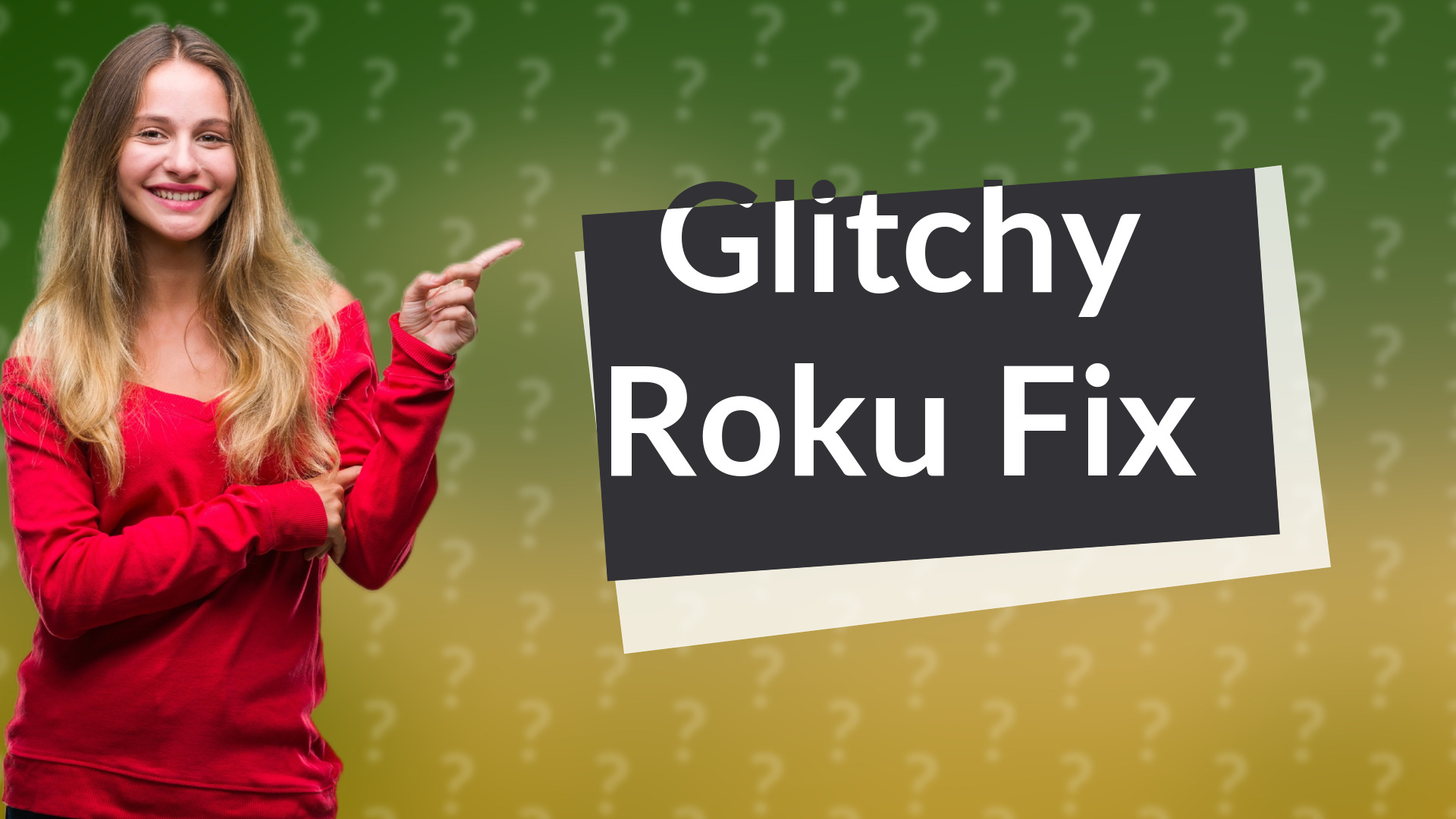 Glitchy Roku Fix