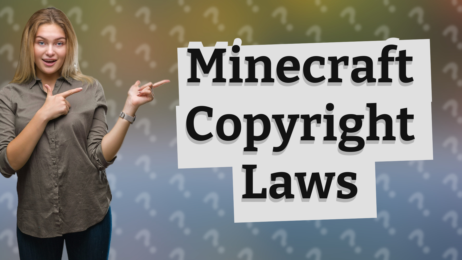 Minecraft Copyright Laws