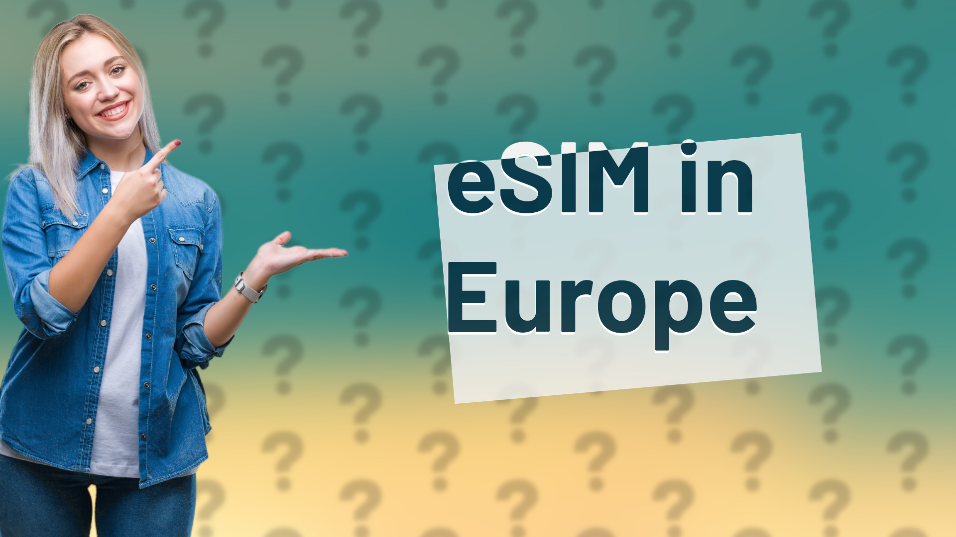 eSIM in Europe