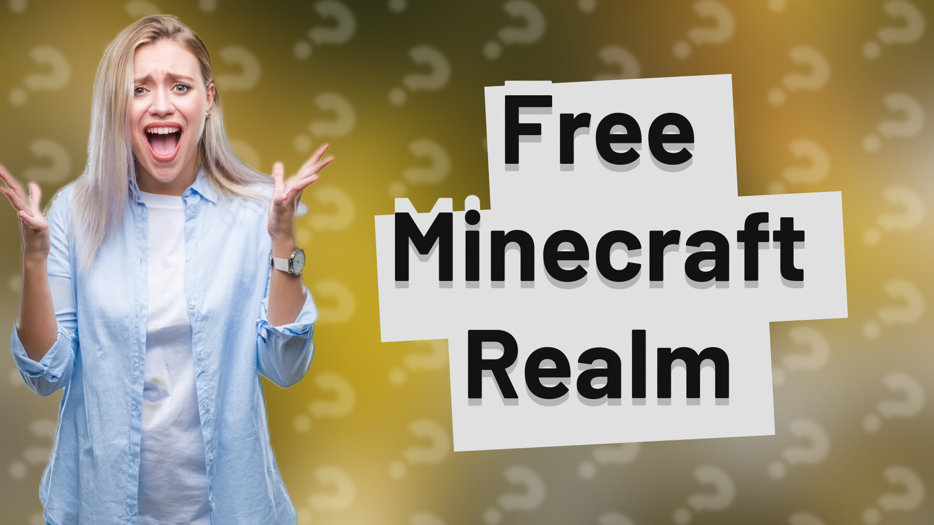 Free Minecraft Realm