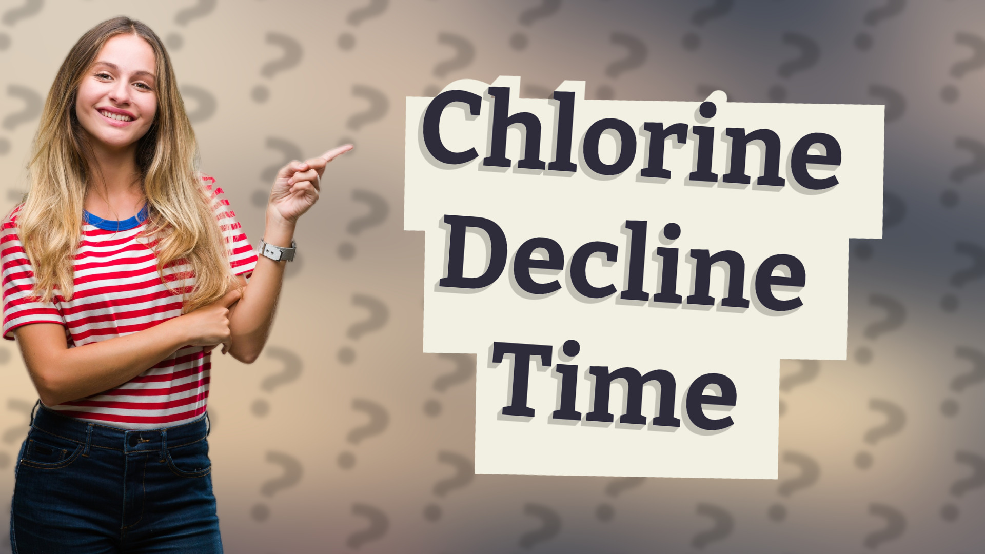 Chlorine Decline Time