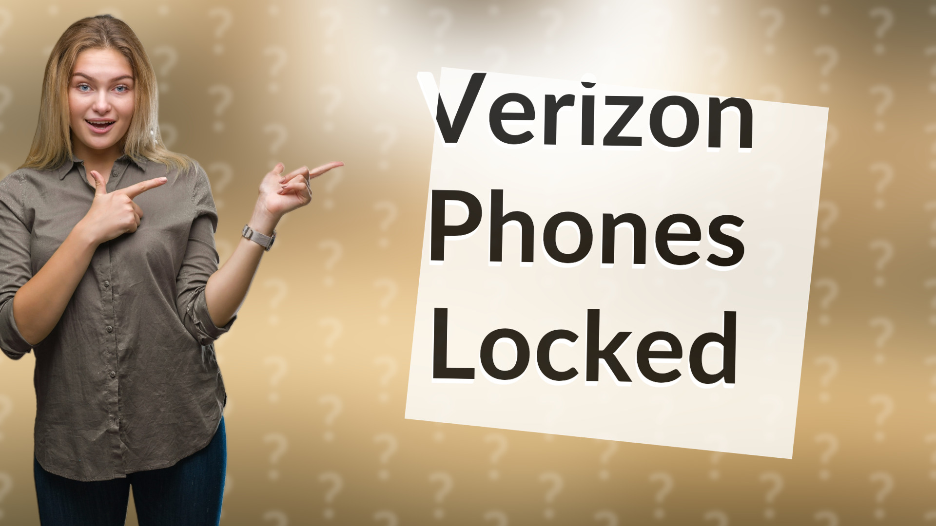 Verizon Phones Locked