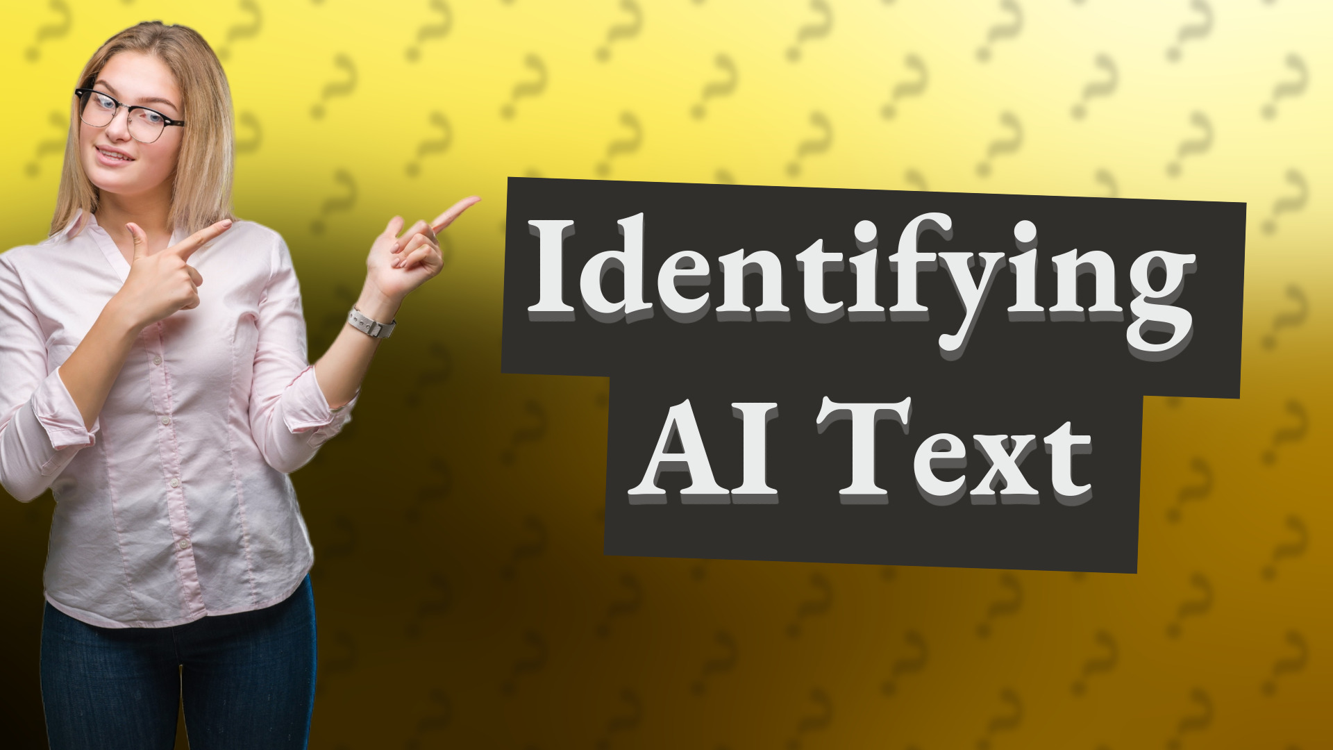 Identifying AI Text