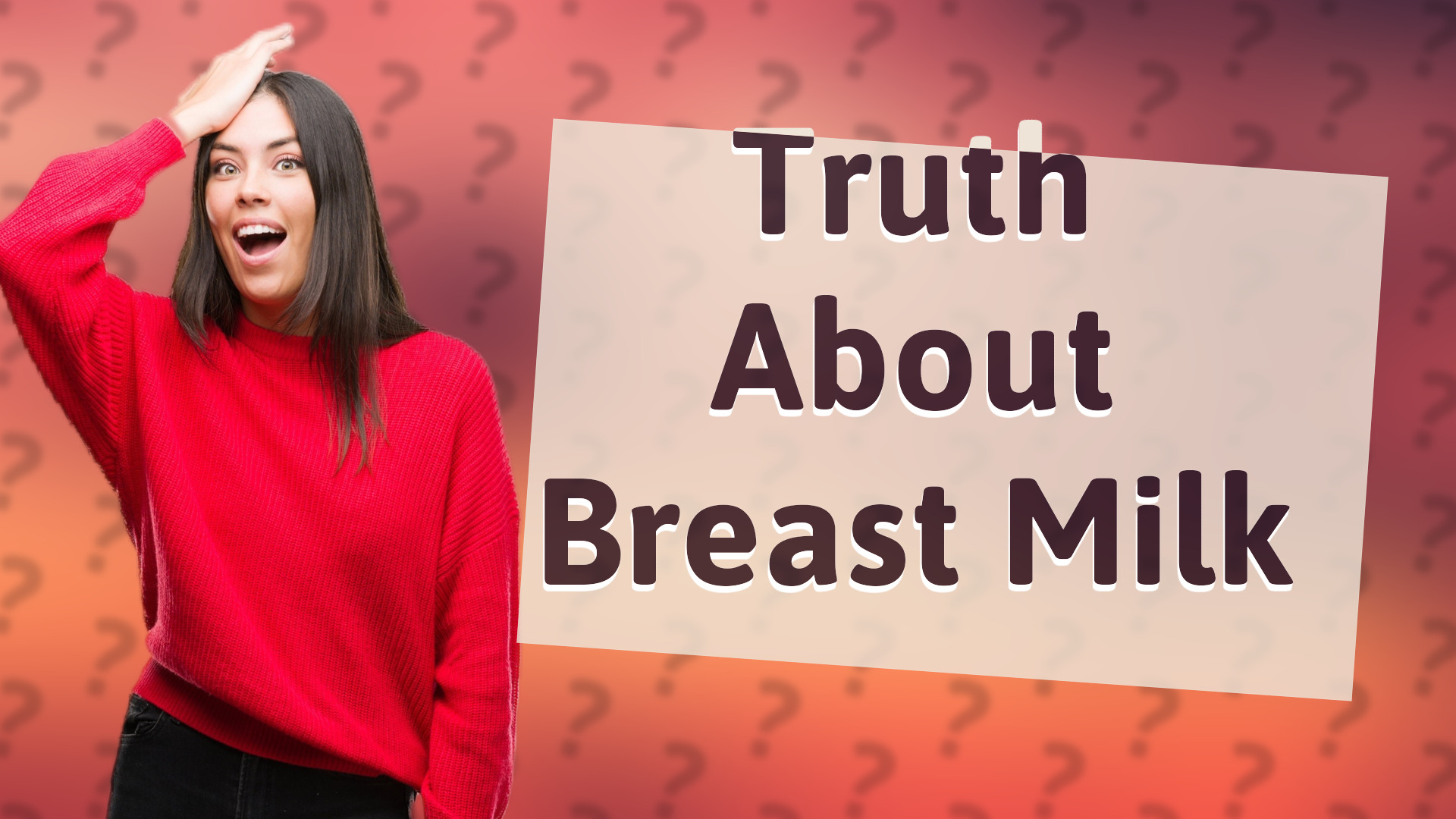 Truth About Breast Milk