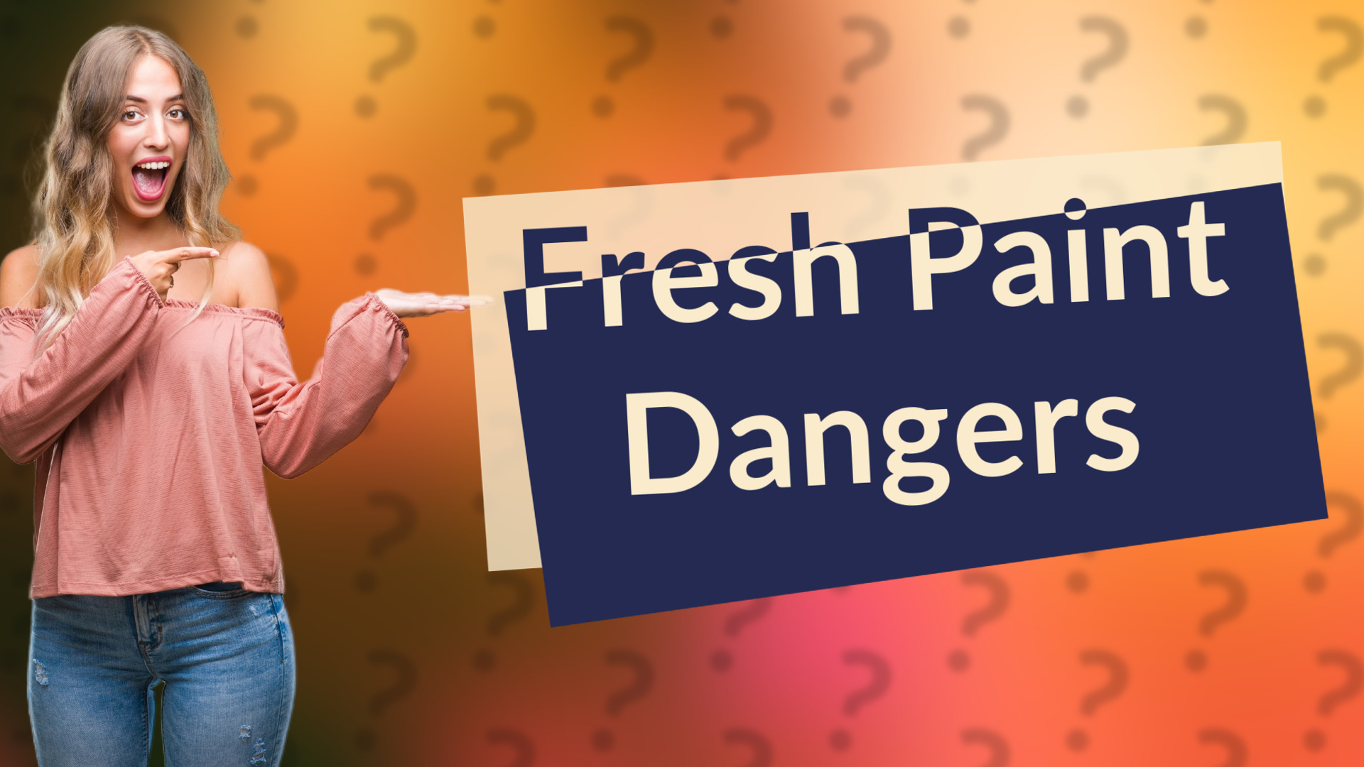 Fresh Paint Dangers