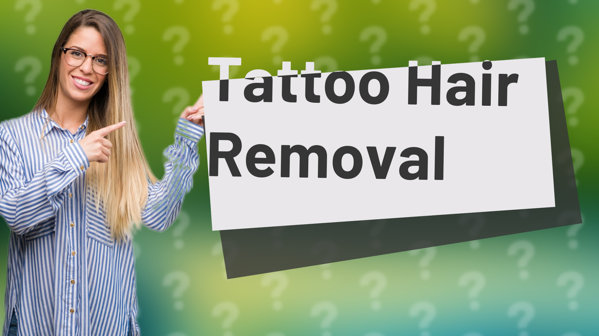 Tattoo Hair Removal