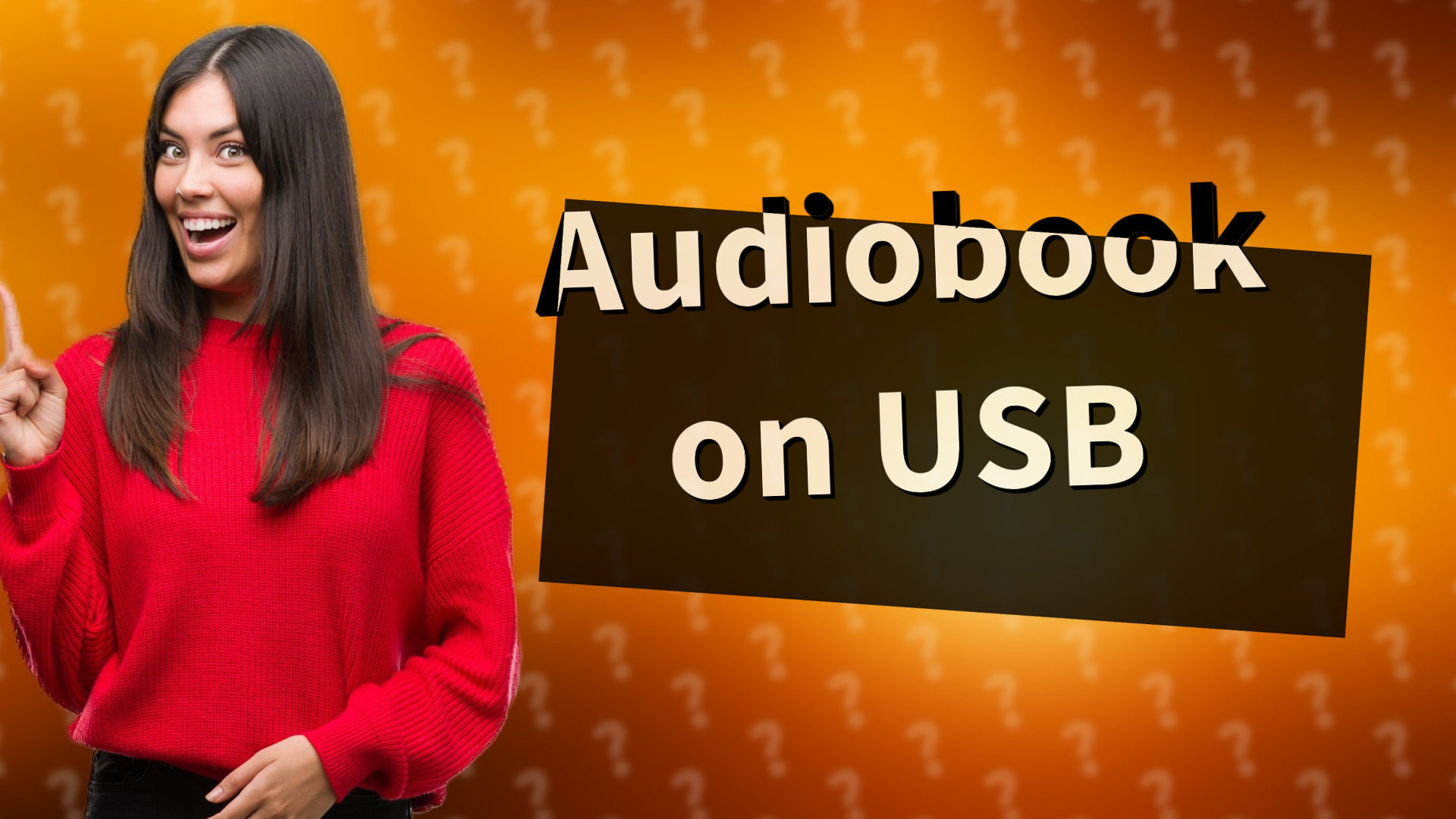 Audiobook on USB