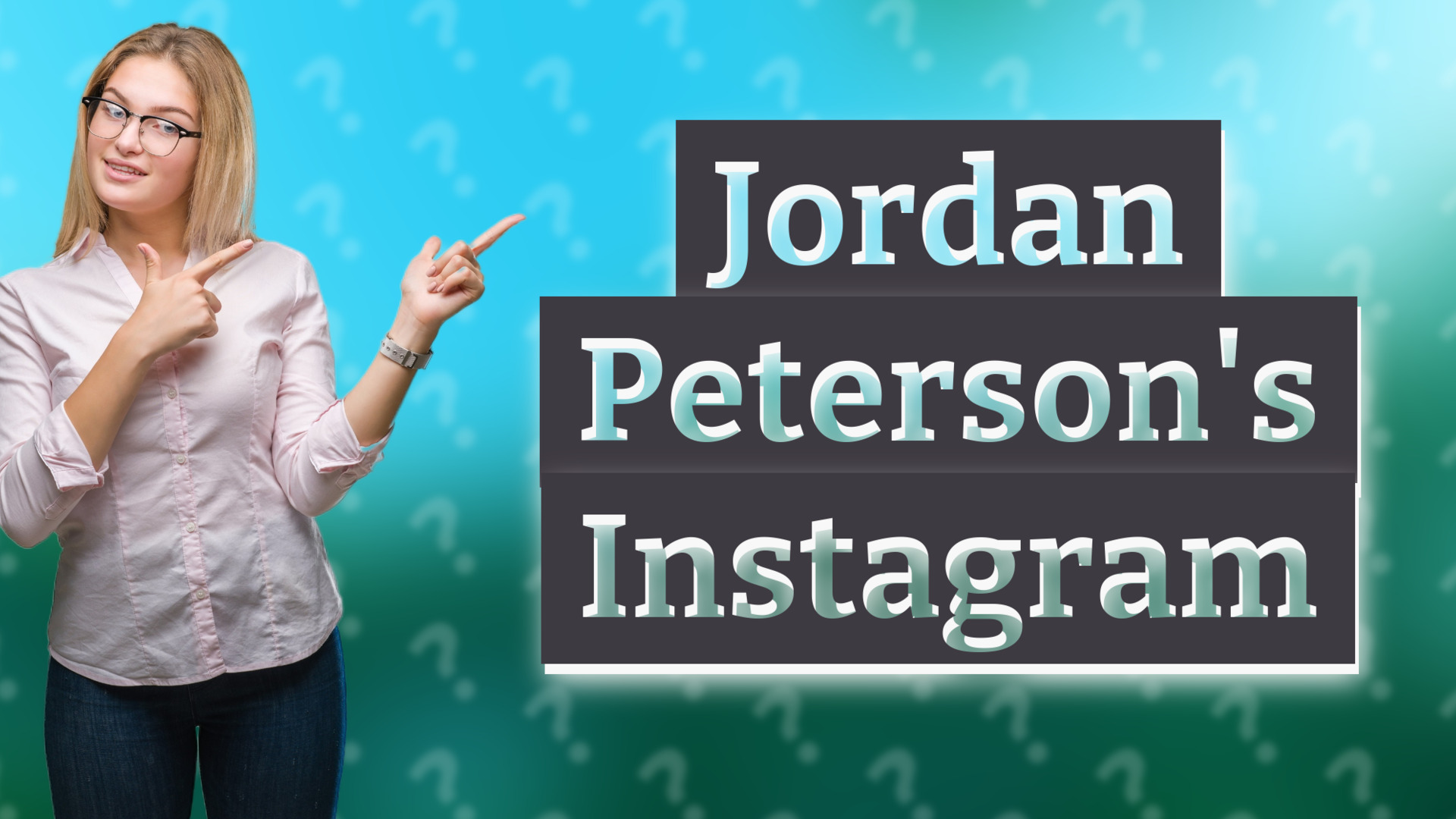 Jordan Peterson's Instagram