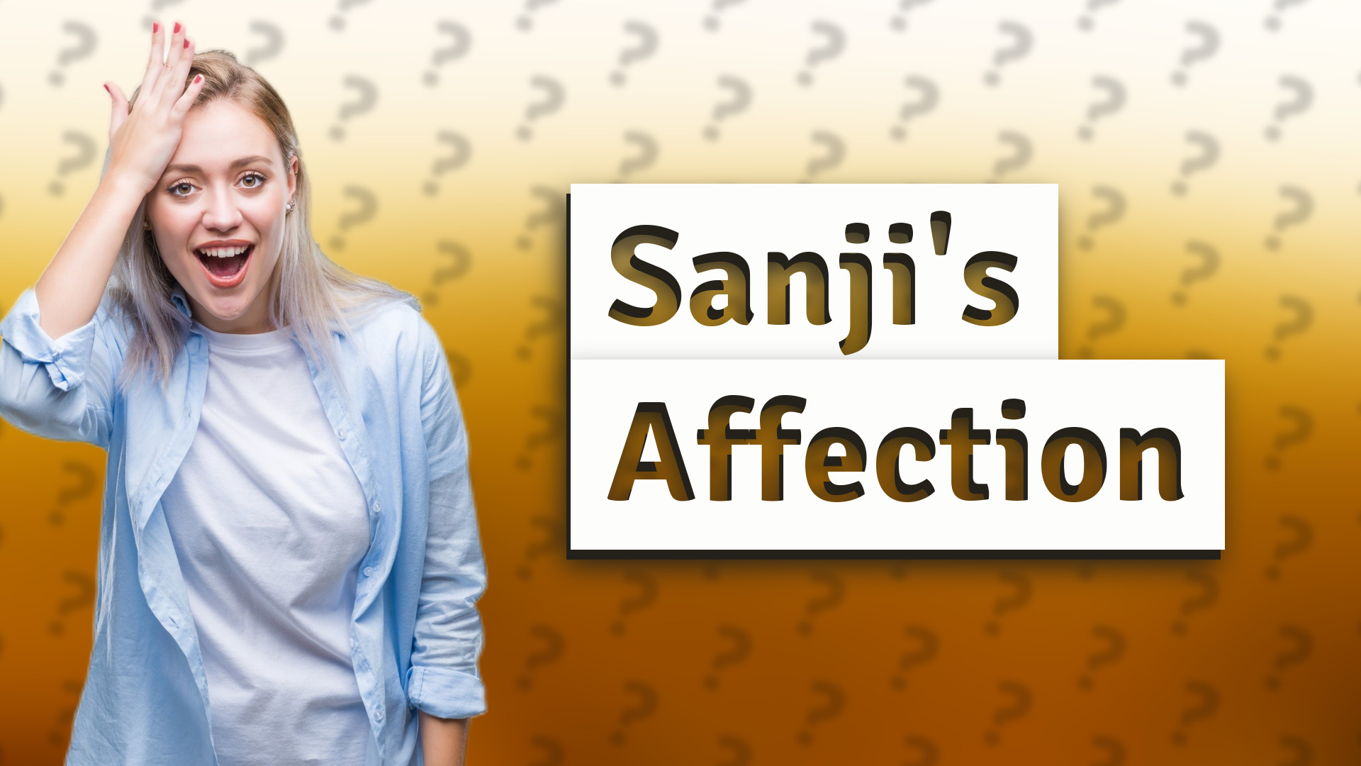 Sanji's Affection