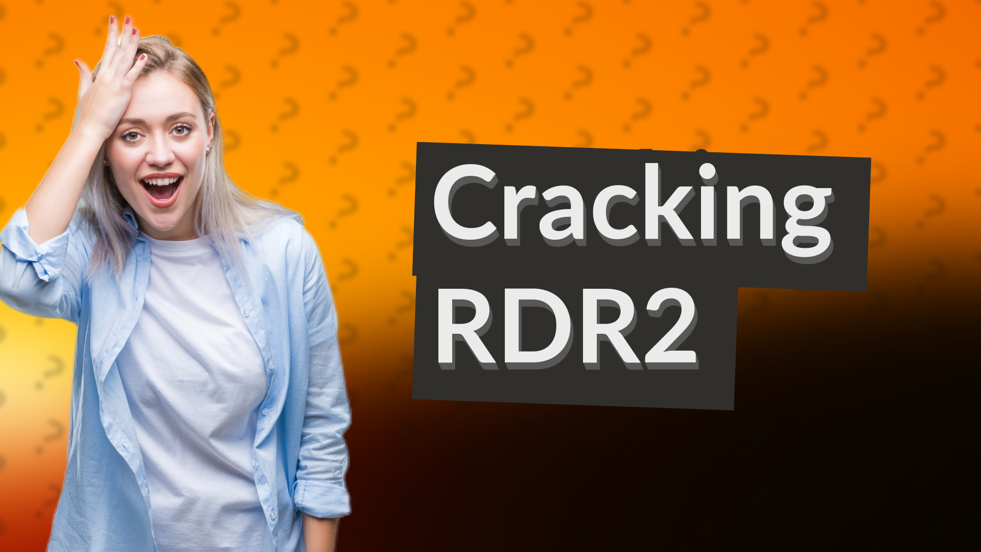 Cracking RDR2