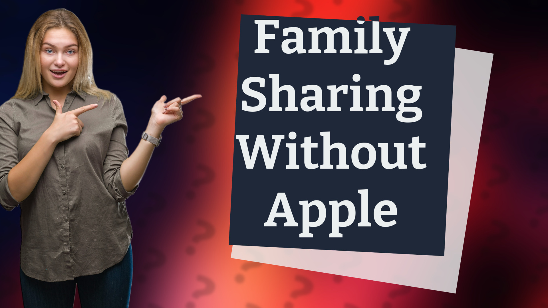 Family Sharing Without Apple