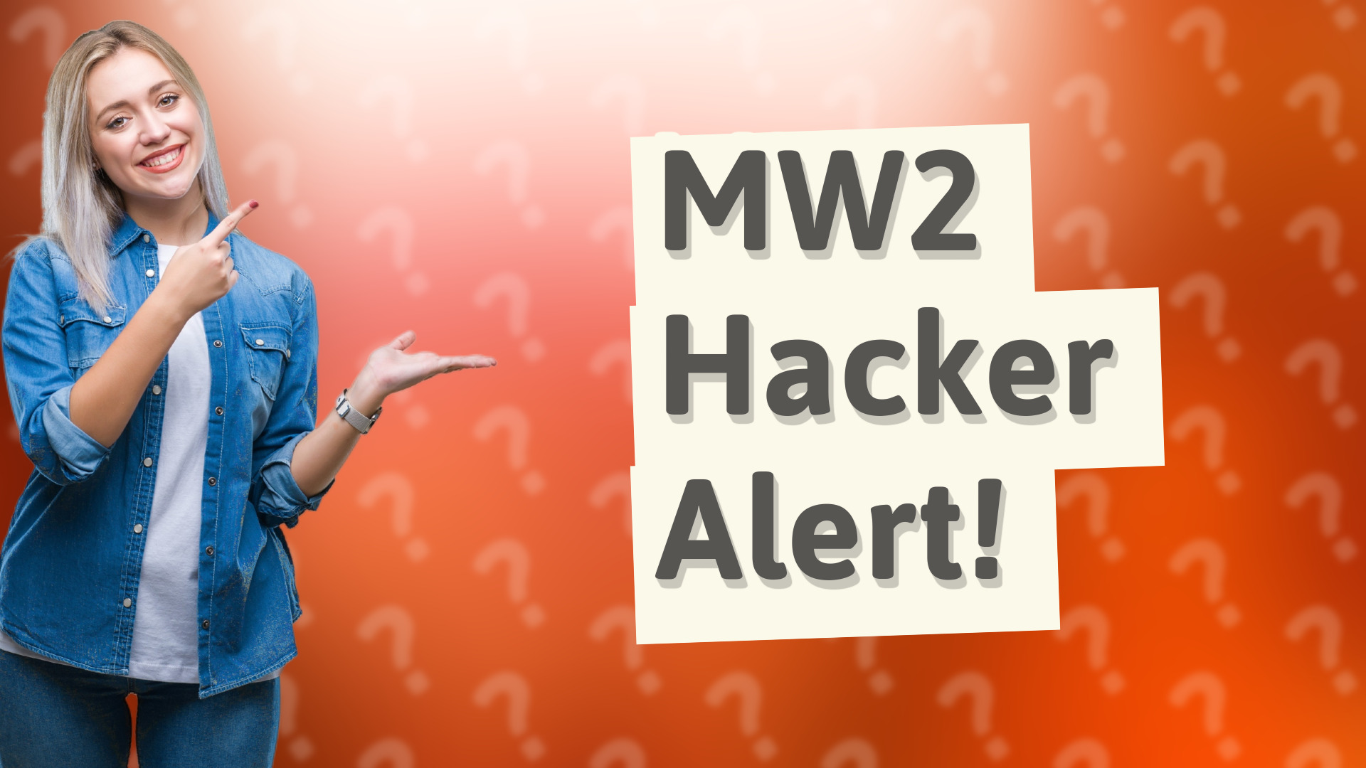 MW2 Hacker Alert!