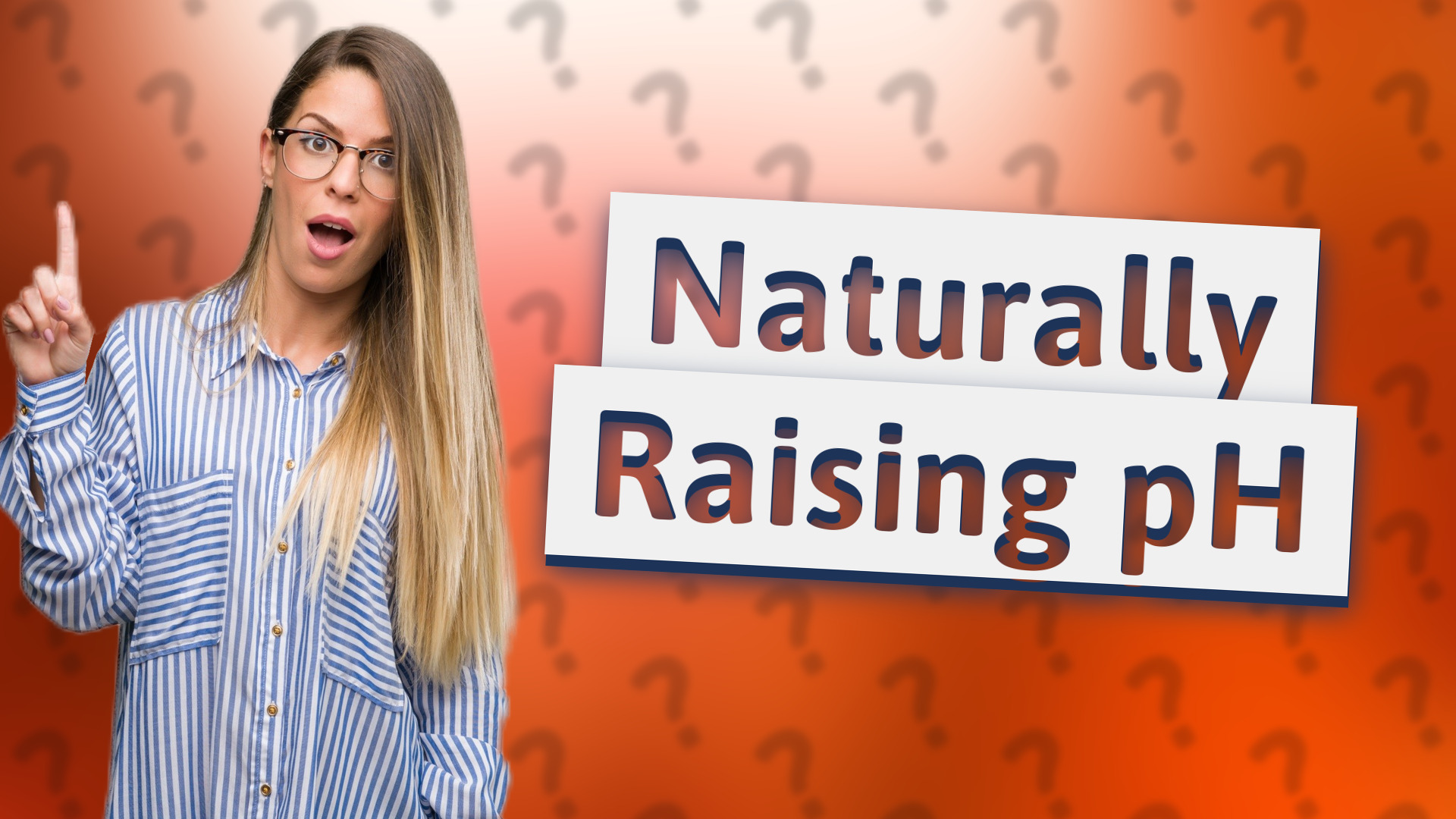Naturally Raising pH