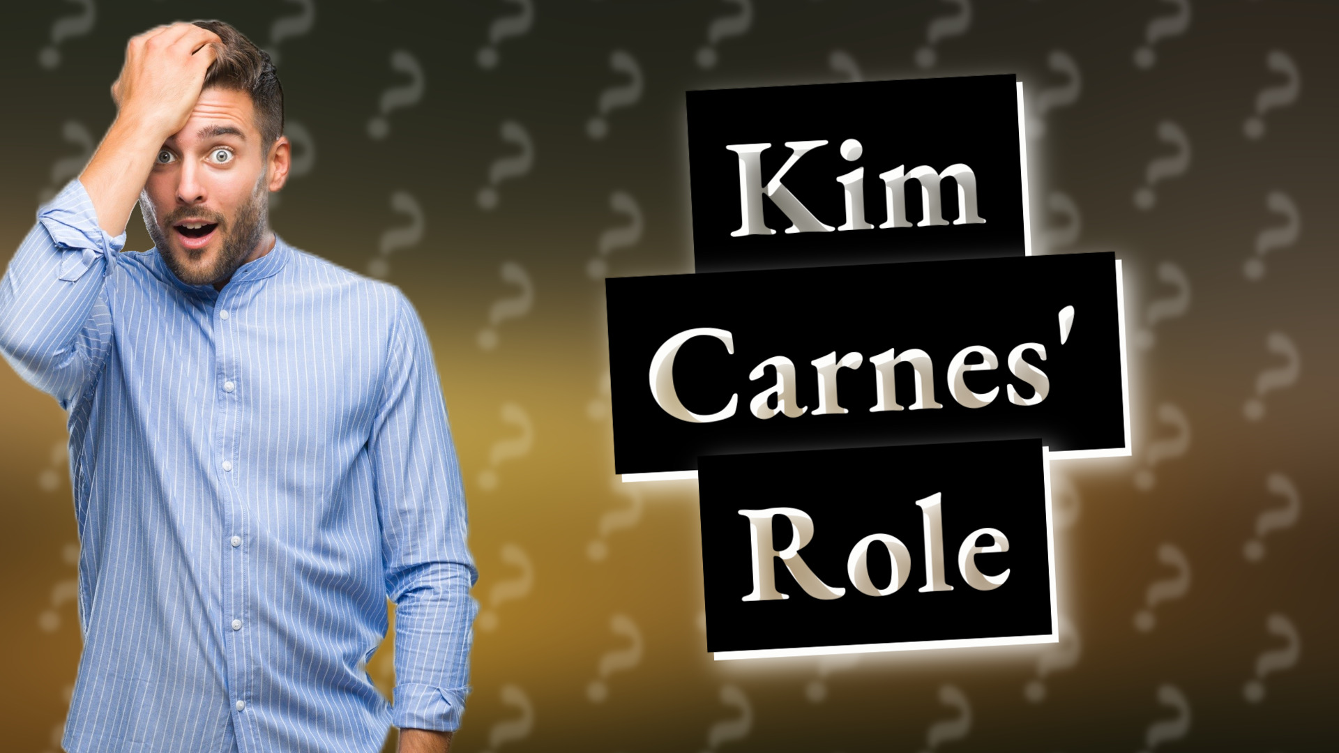 Kim Carnes' Role