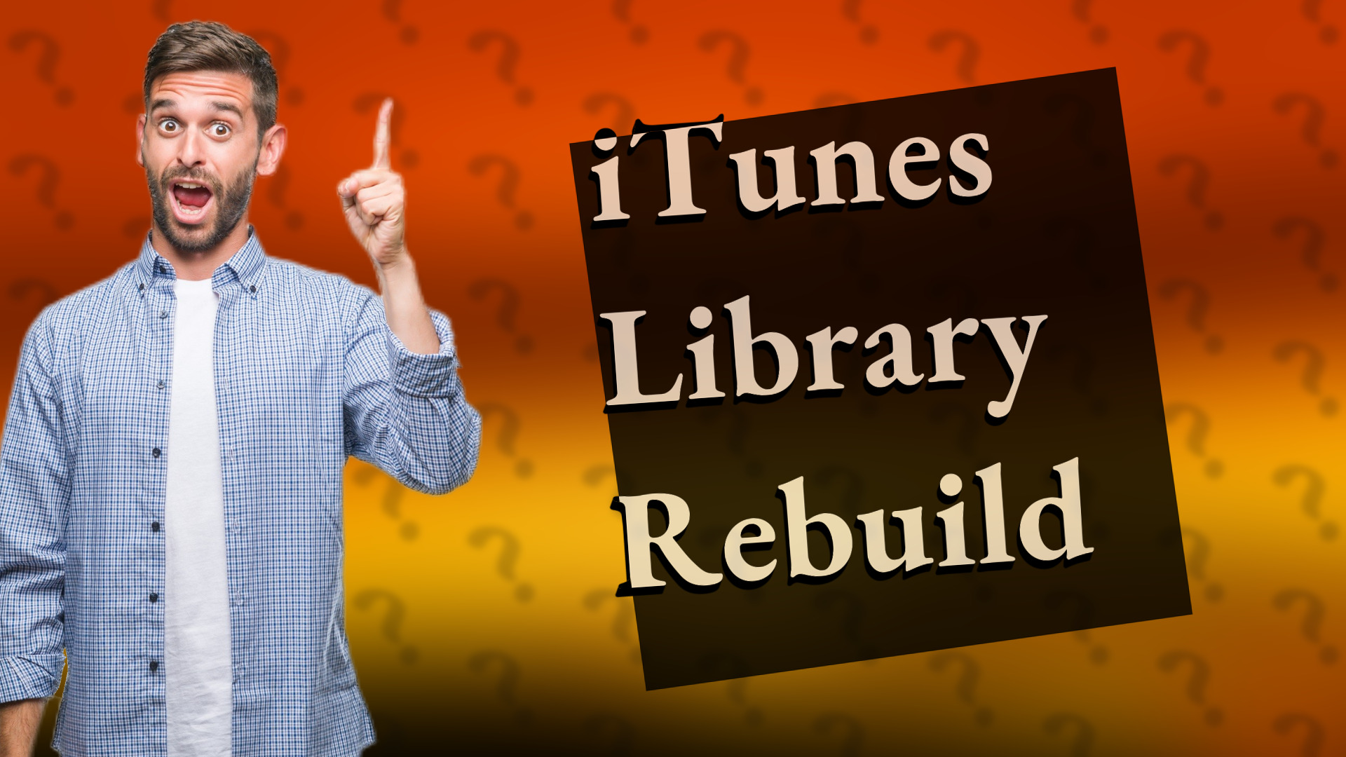 iTunes Library Rebuild