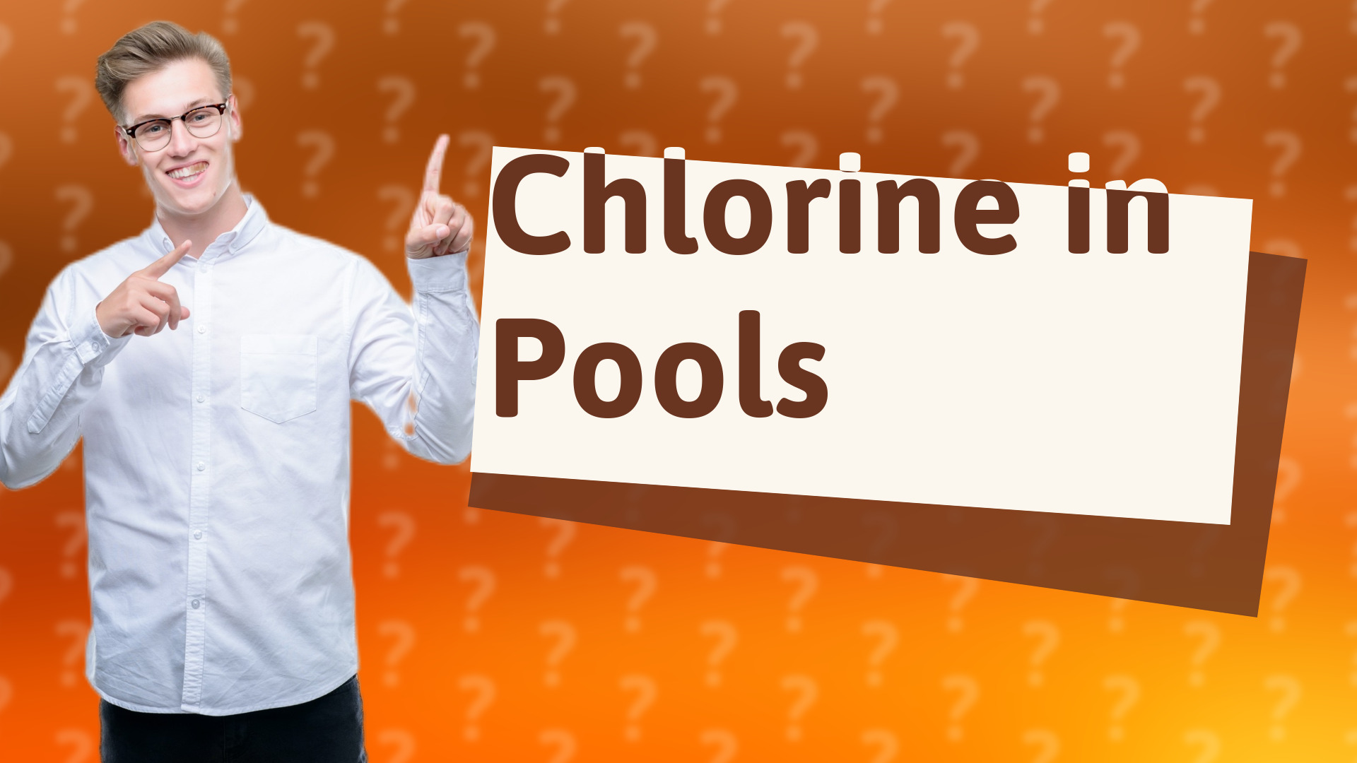 Chlorine in Pools