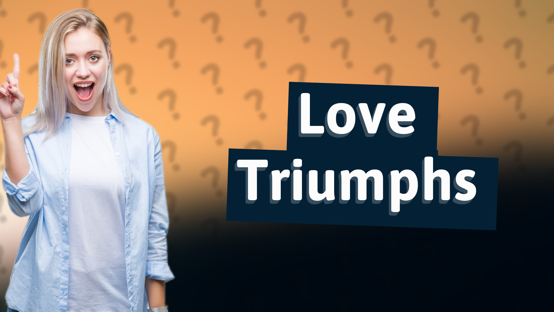 Love Triumphs