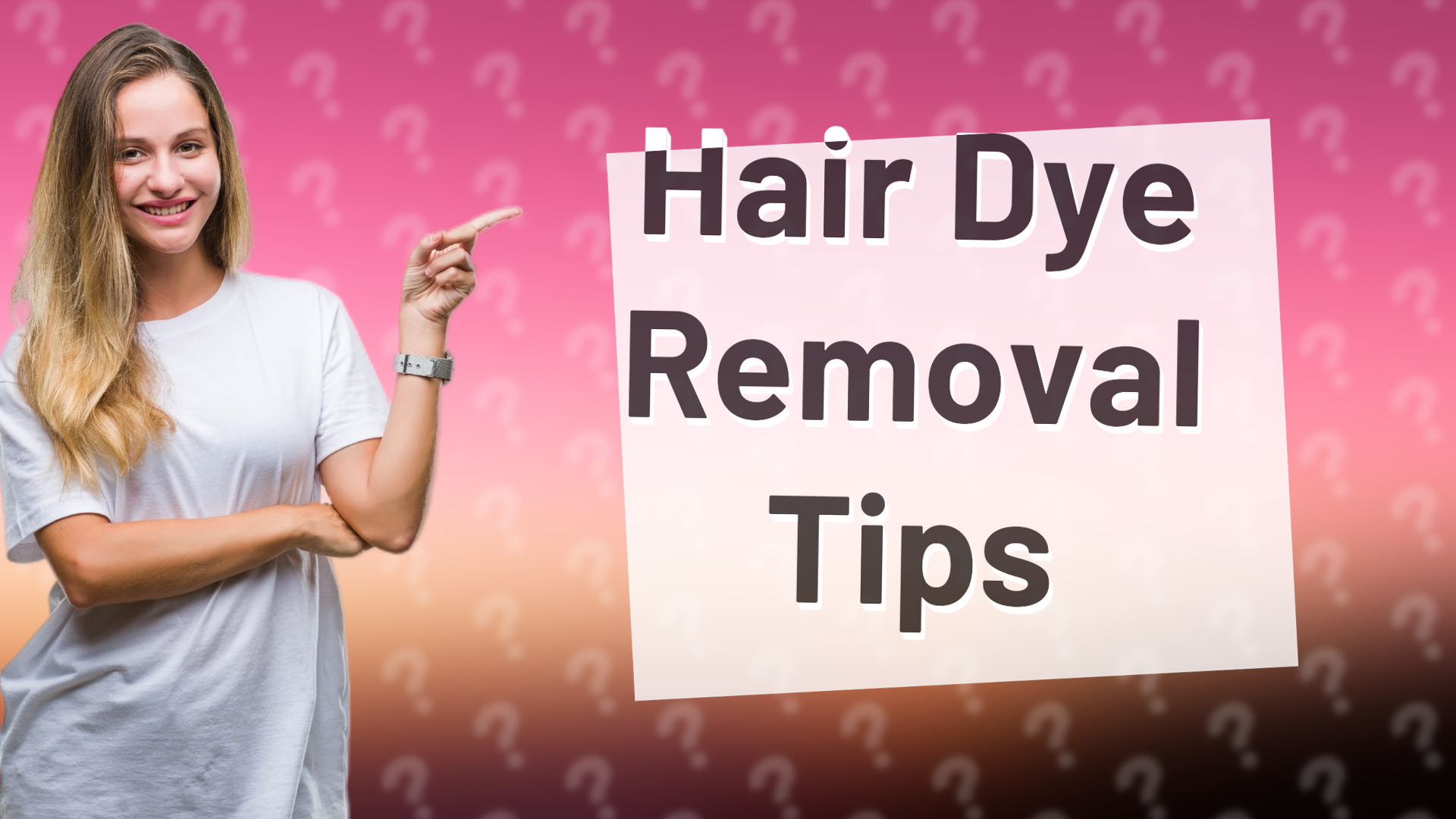 Hair Dye Removal Tips