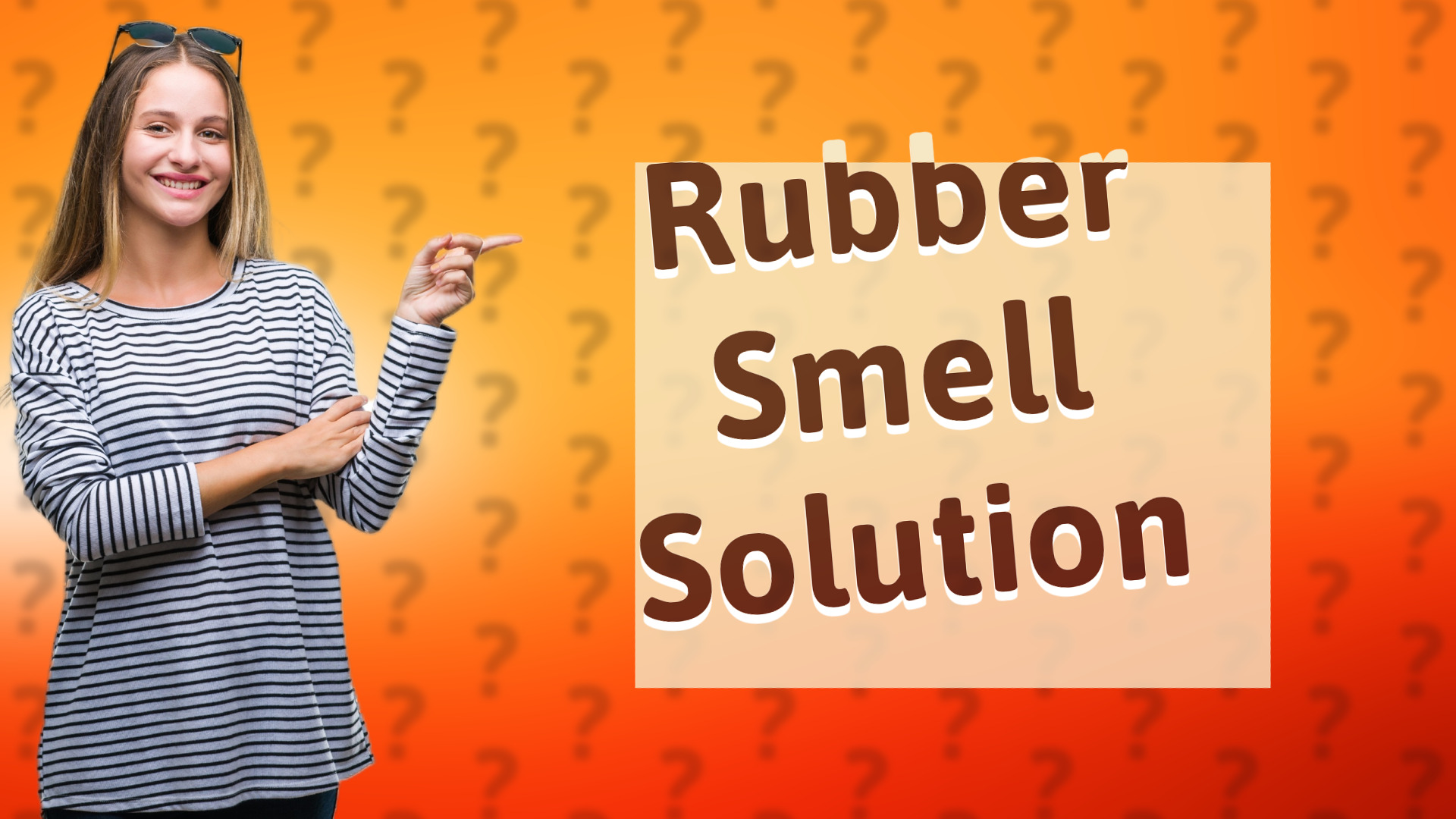 Rubber Smell Solution