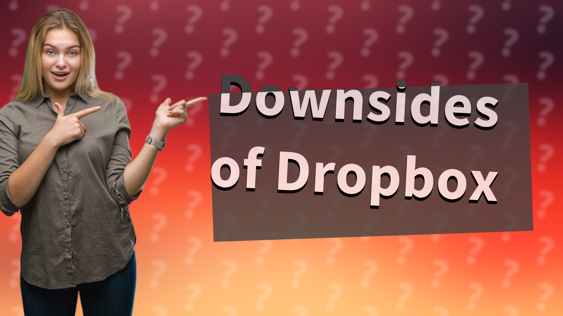 Downsides of Dropbox
