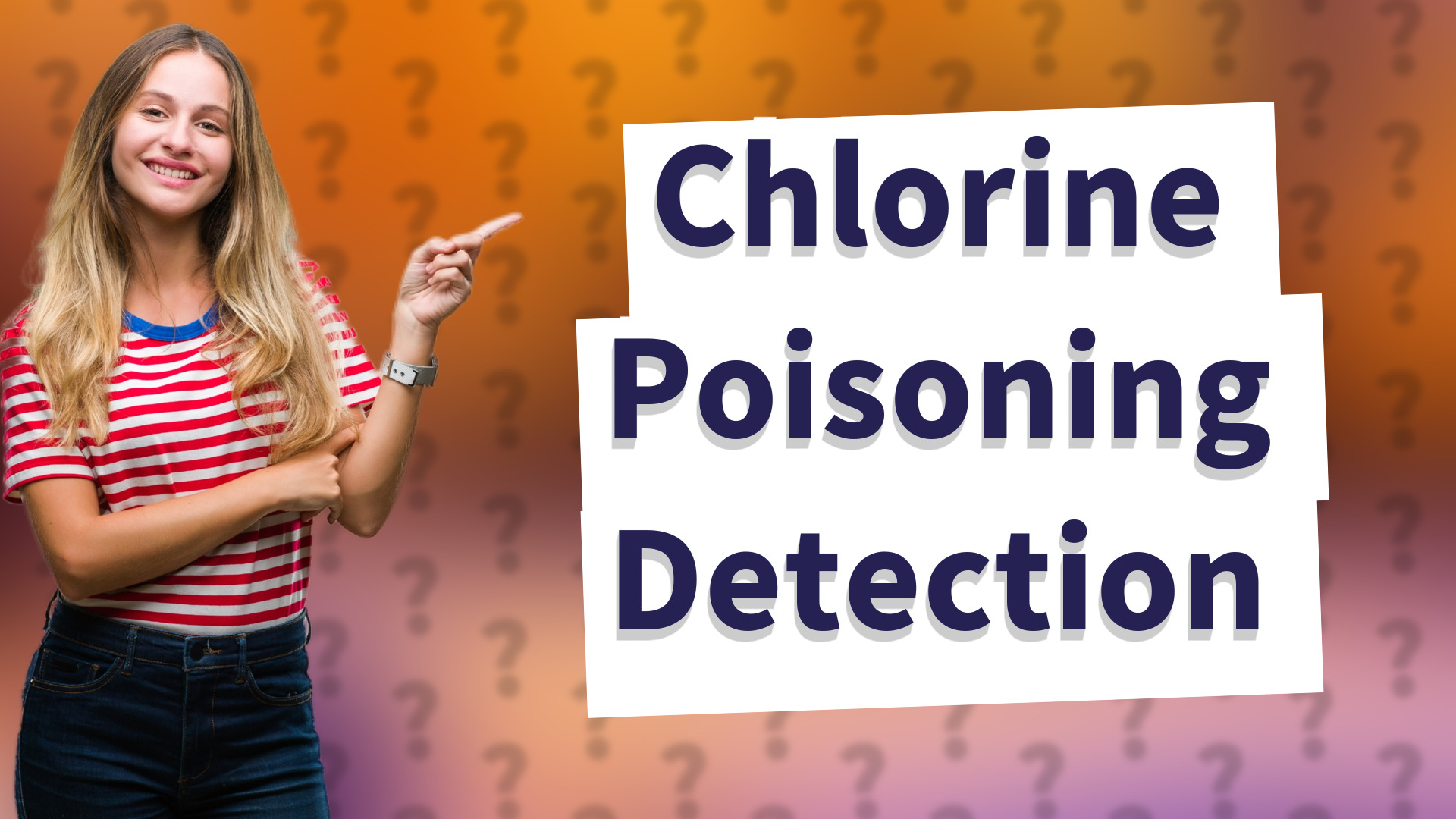 Chlorine Poisoning Detection