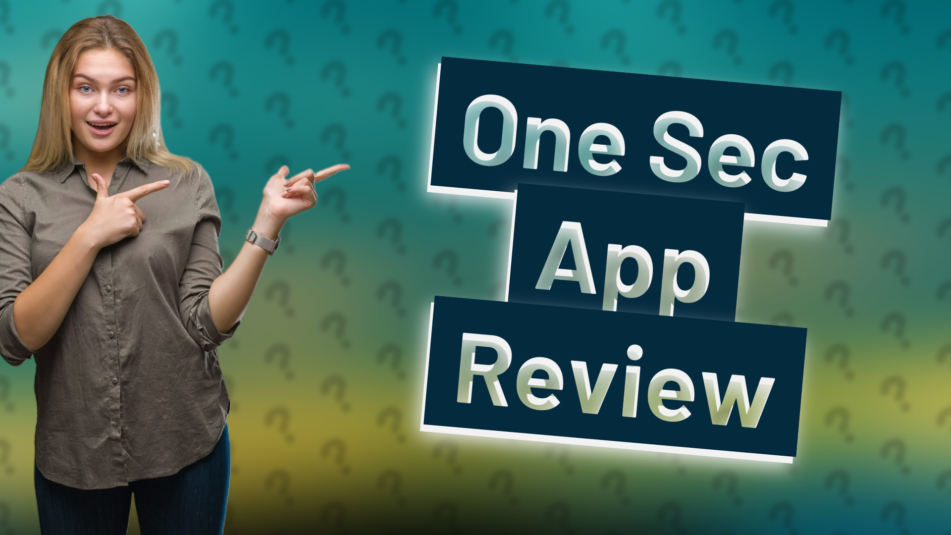 One Sec App Review