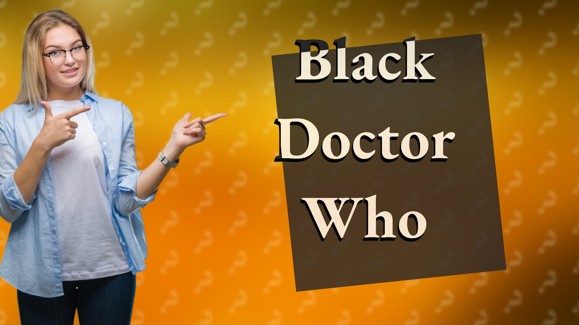 Black Doctor Who