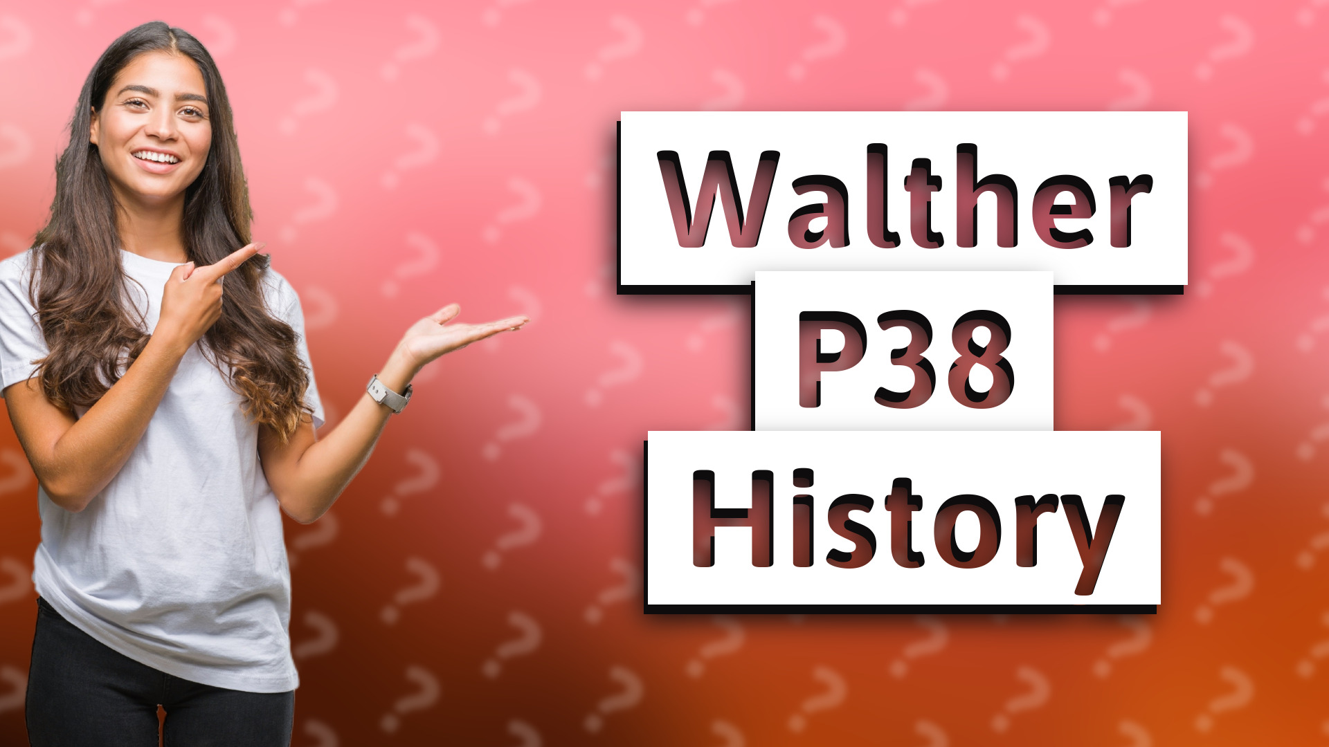 Walther P38 History
