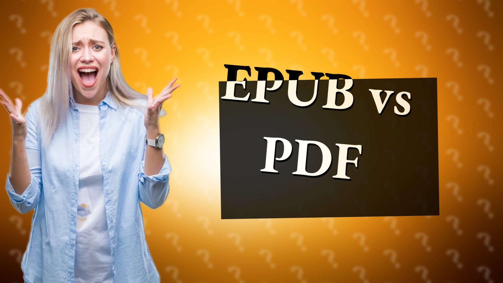 EPUB vs PDF