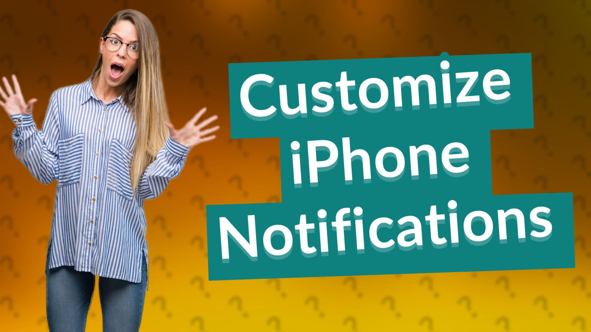 Customize iPhone Notifications