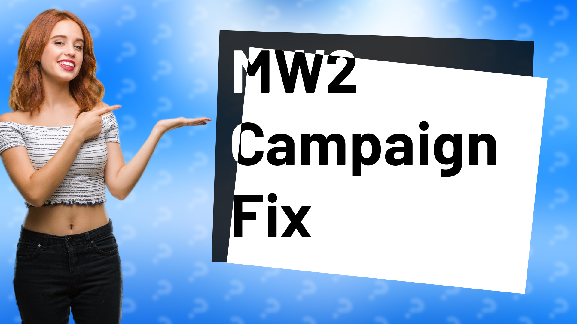 MW2 Campaign Fix